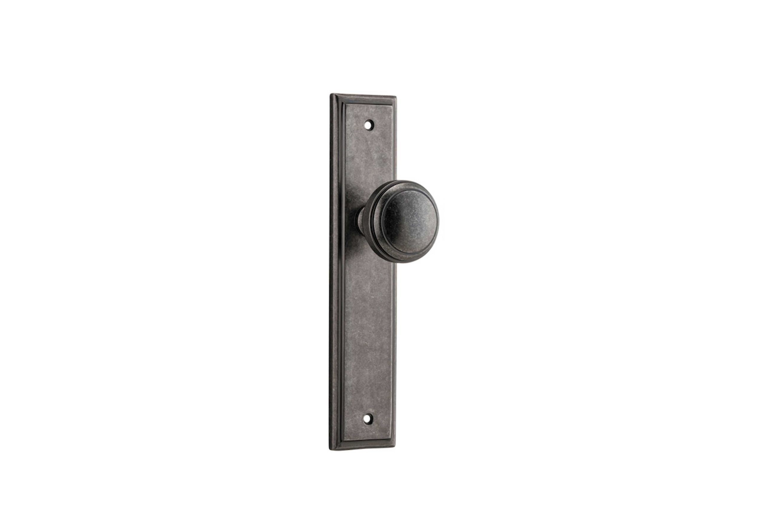 Paddington Door Knob Stepped Backplate