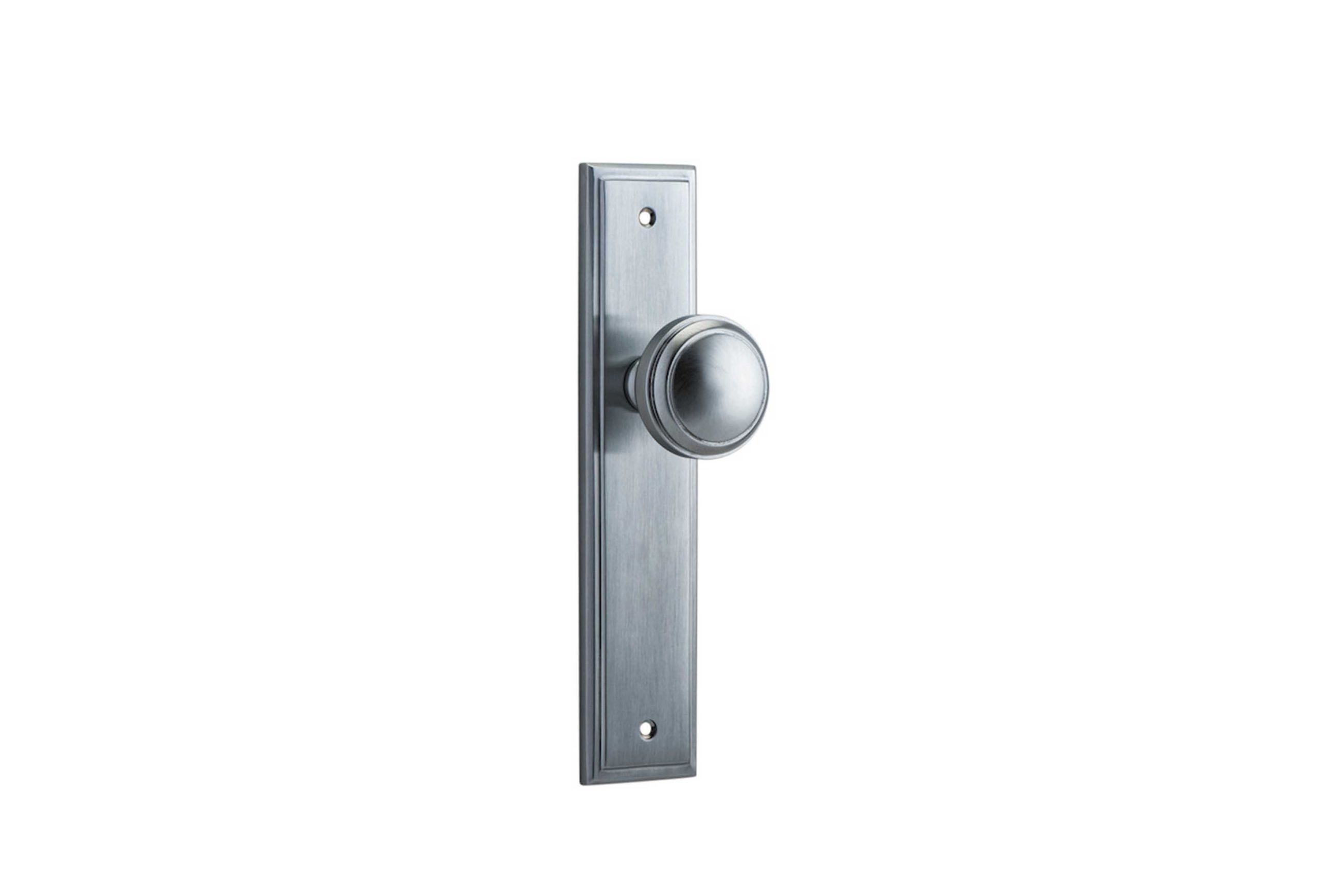 Paddington Door Knob Stepped Backplate