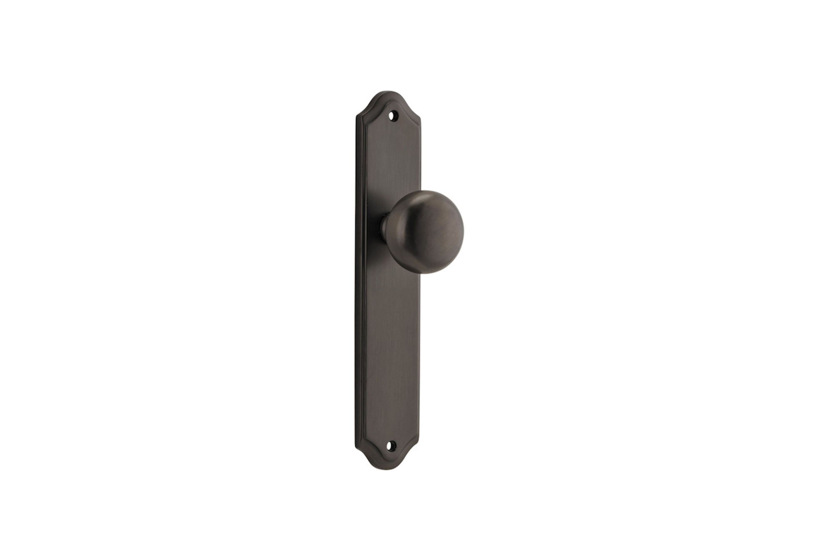 Cambridge Door Knob Shouldered Backplate
