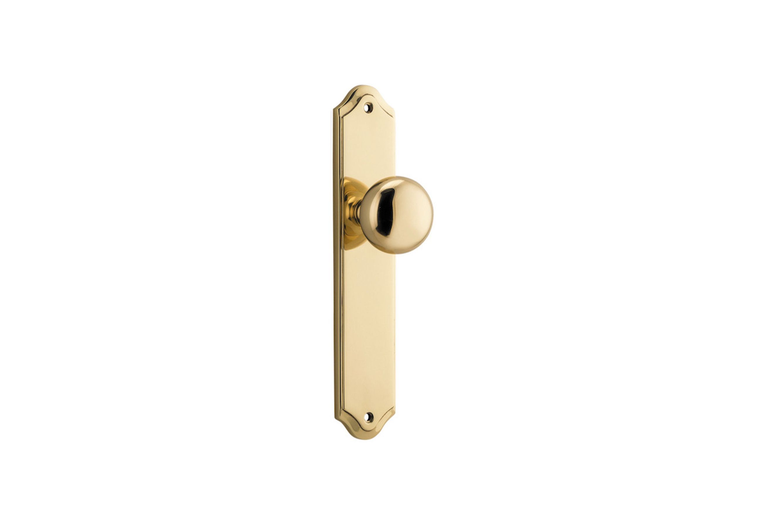 Cambridge Door Knob Shouldered Backplate