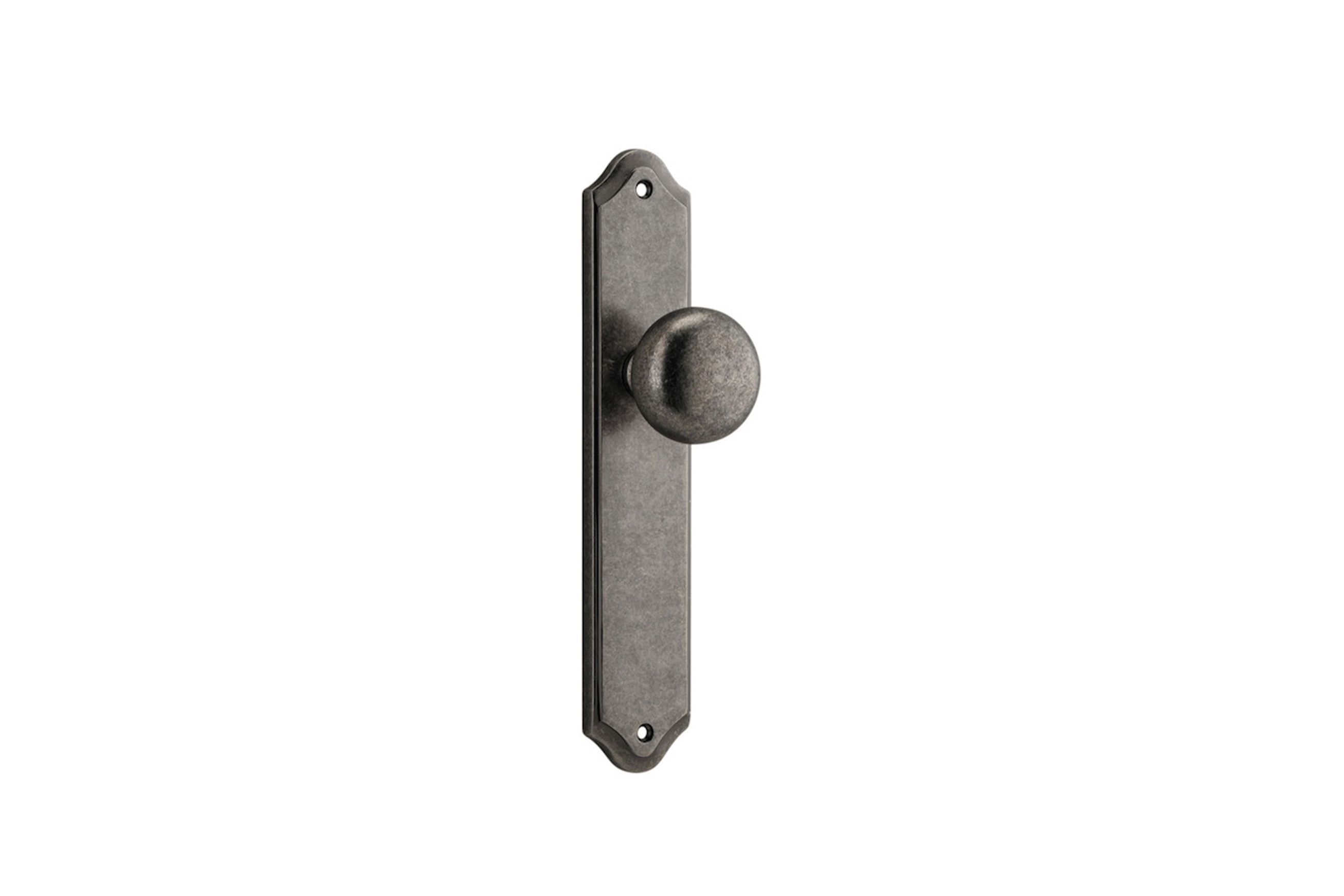 Cambridge Door Knob Shouldered Backplate