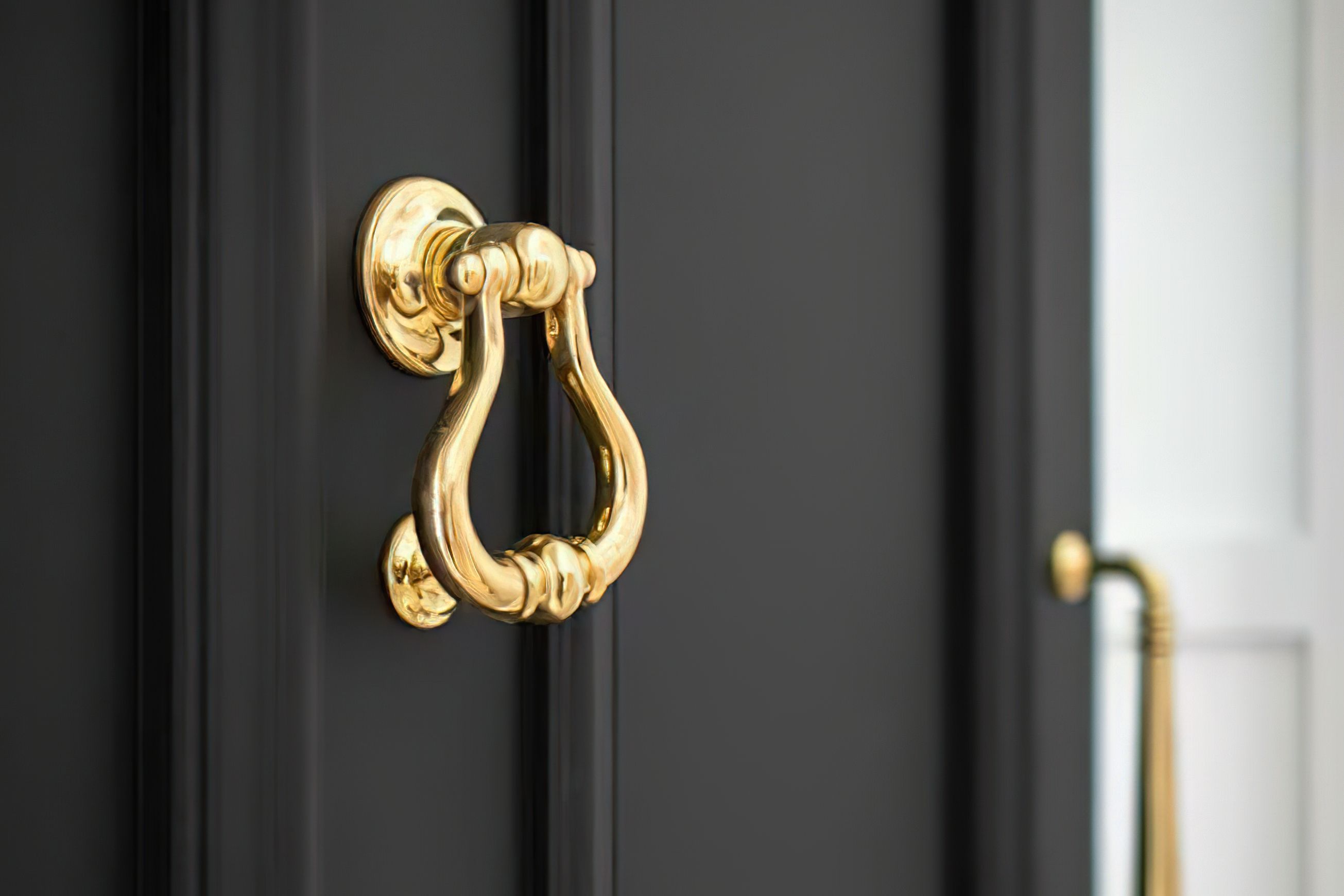 Iver Sarlat Door Knocker Satin Nickel 137mm x 115mm 9399