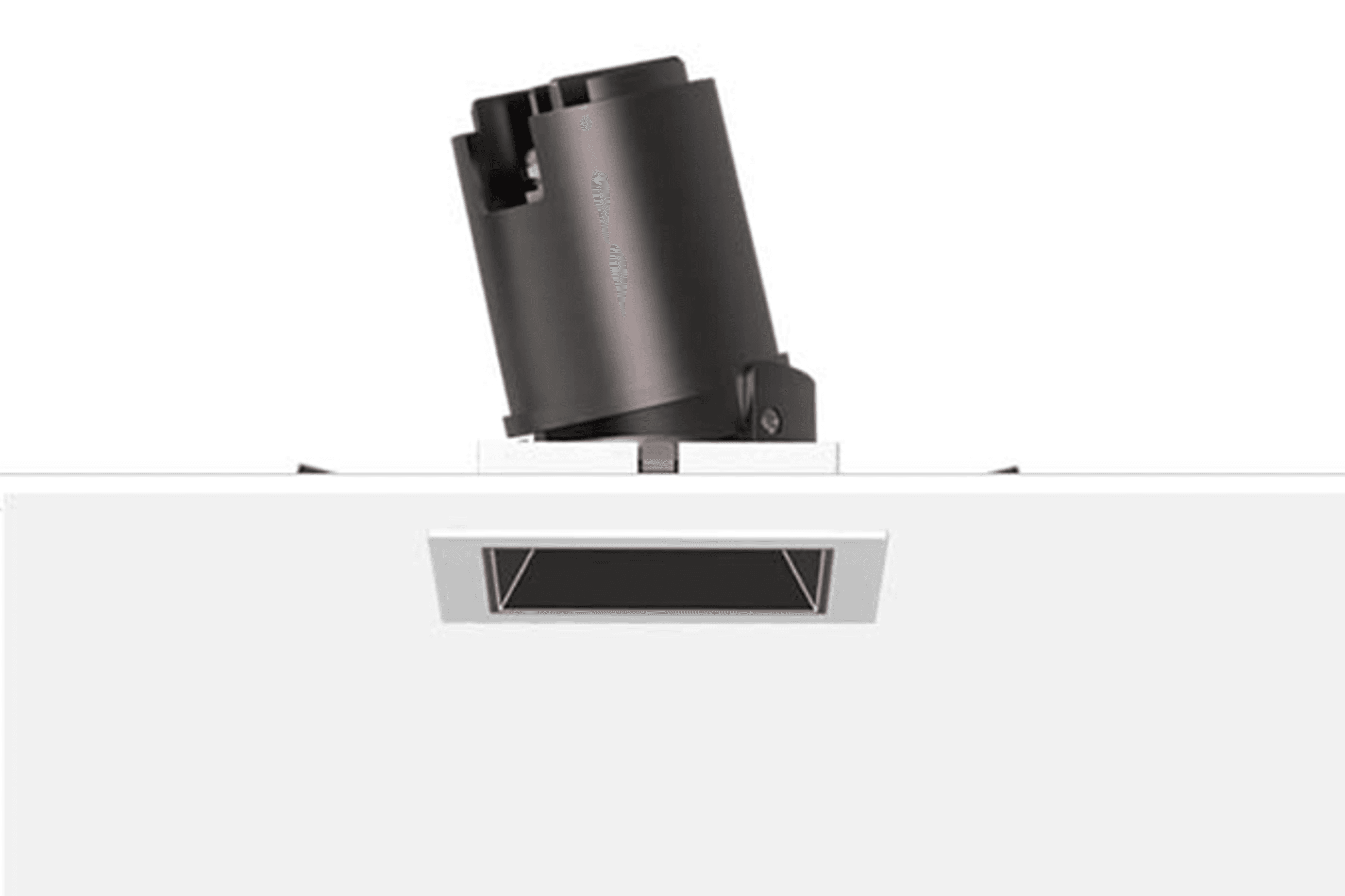 DARTH Square Adjustable Downlight 18W Black