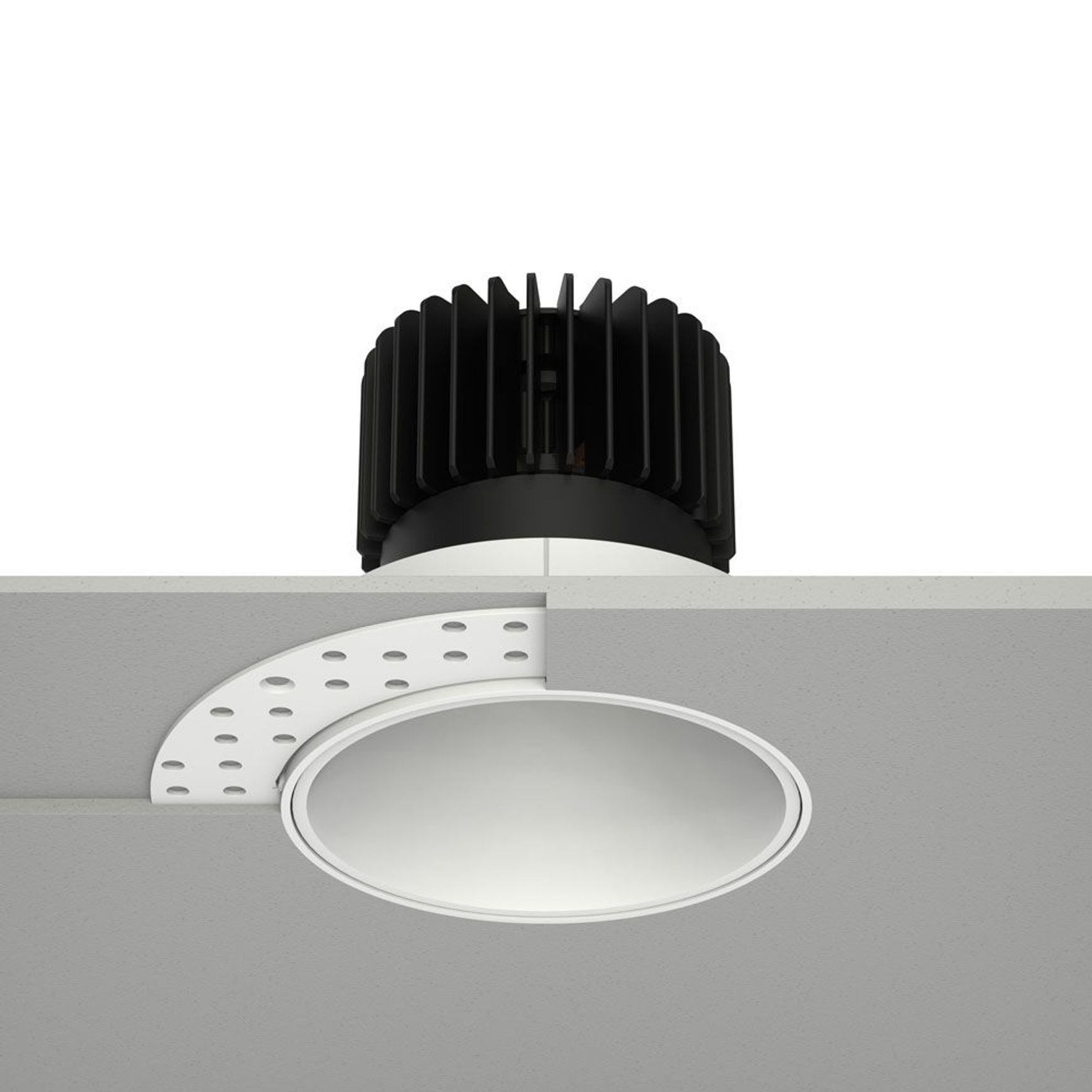 Dark Round Recessed Downlight