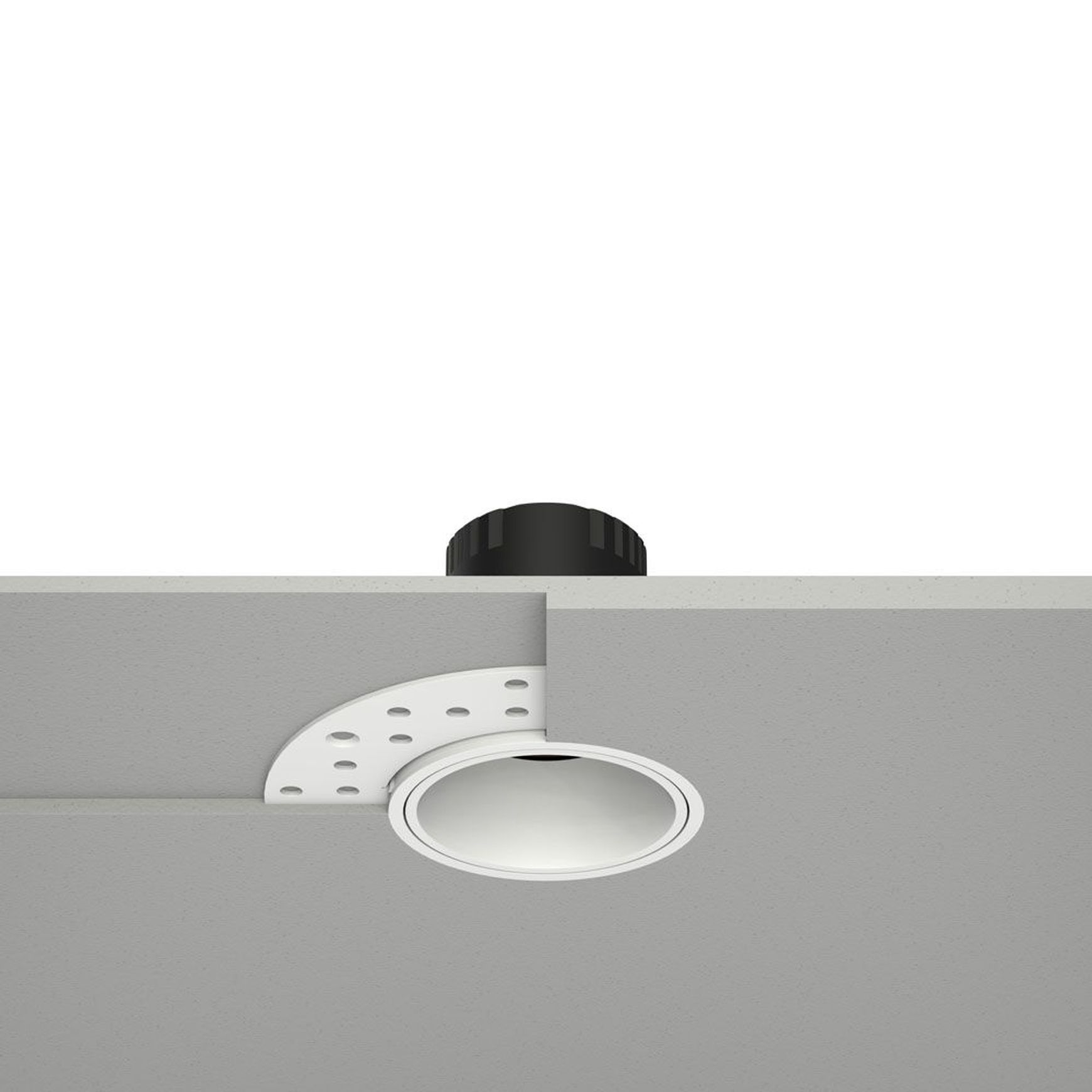 Dark Round Recessed Downlight
