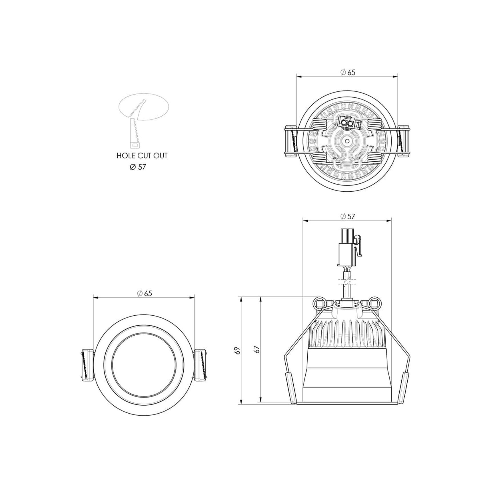 ZELA Decor Downlight