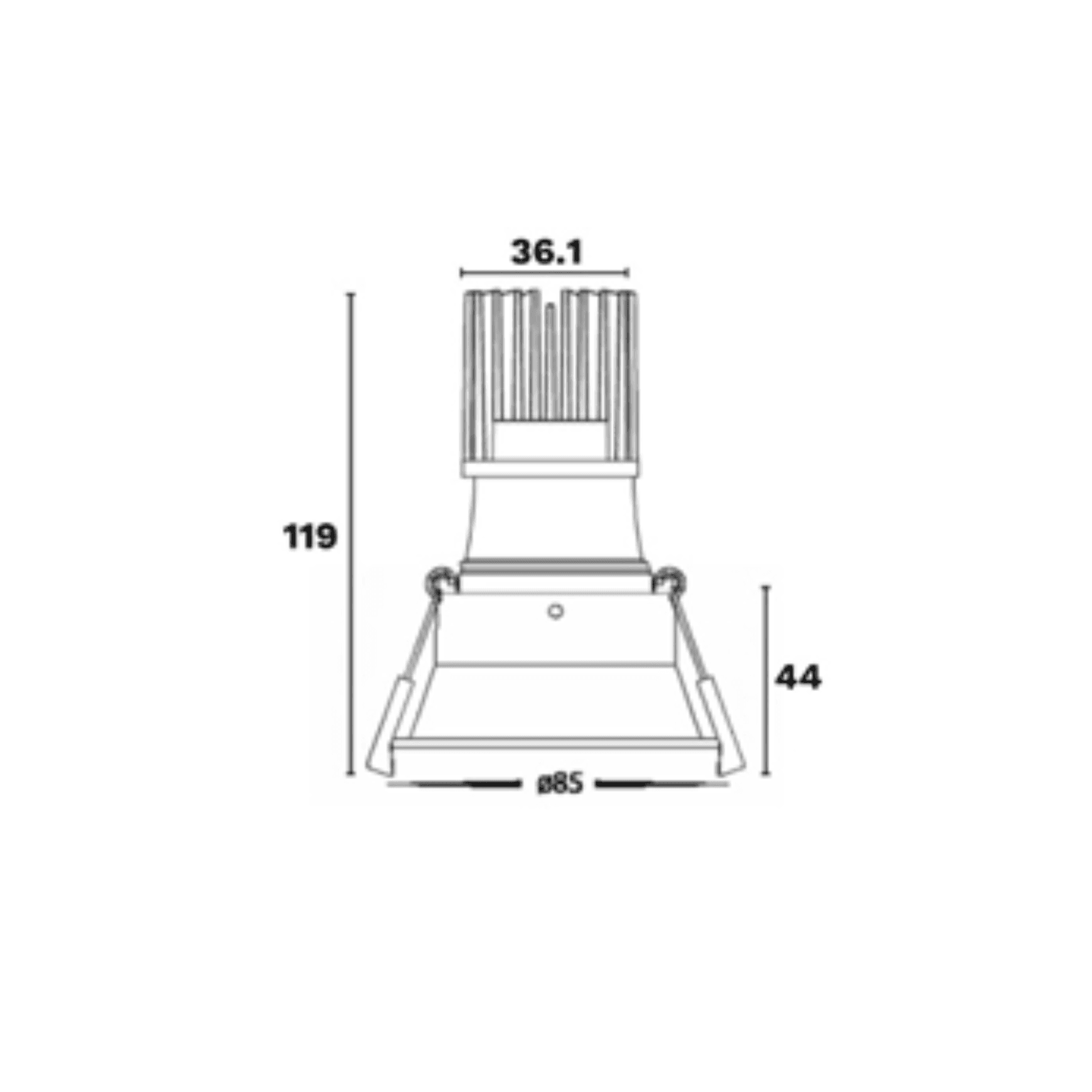 Pristo Recessed Downlights