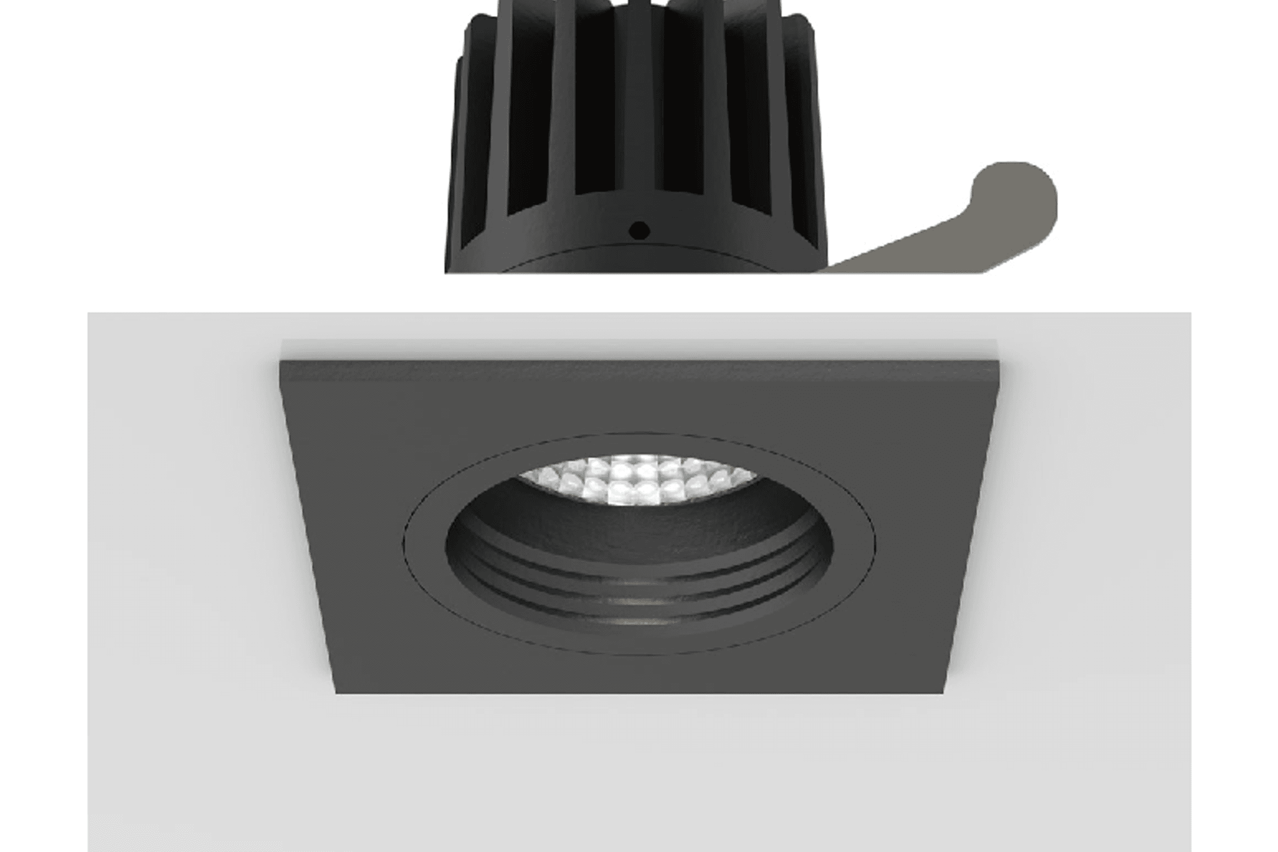 Square Recessed Downlight