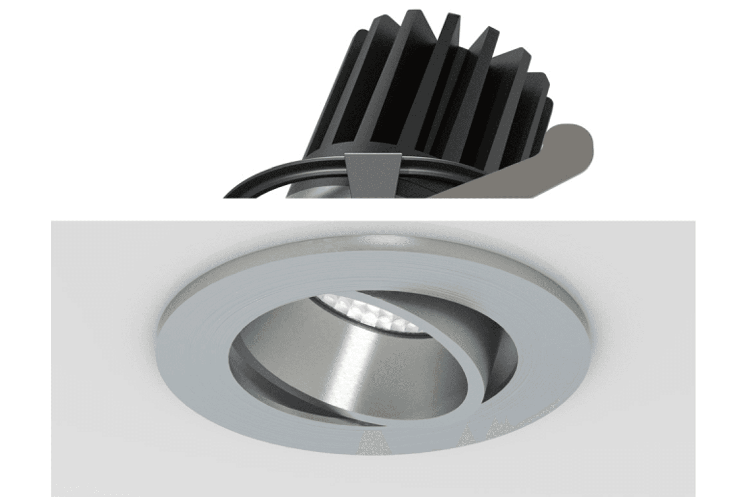 Round Tilt Recessed Downlight