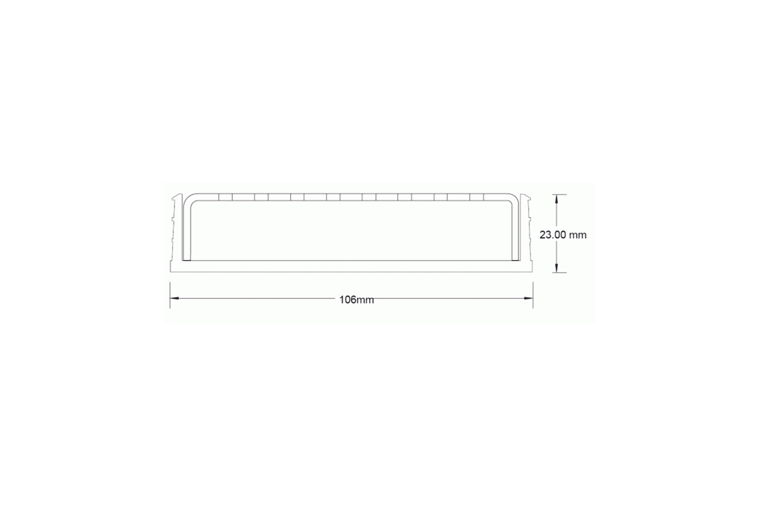 100PASG20 Linear Drainage System