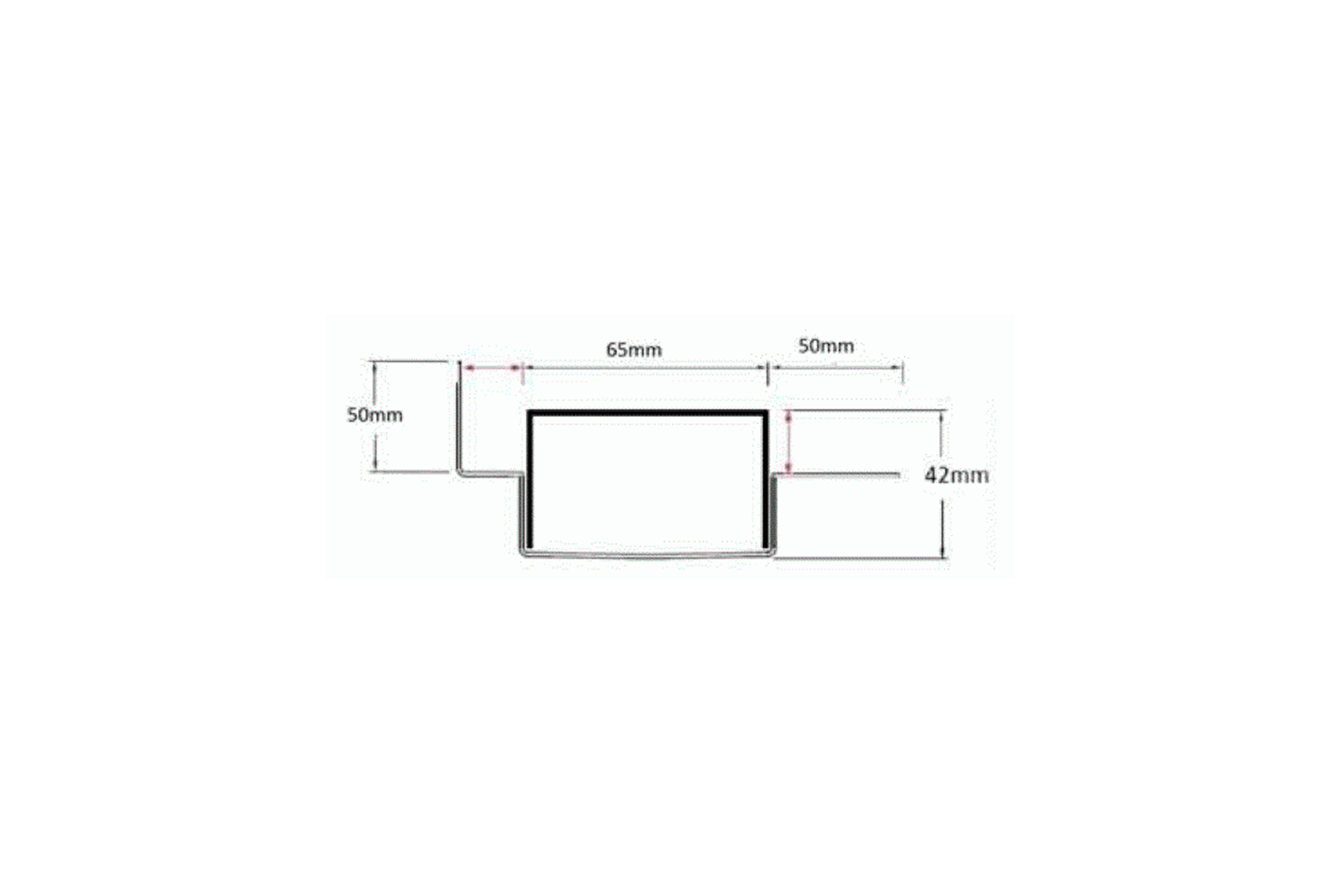 65ARiMTLF Tile Flange