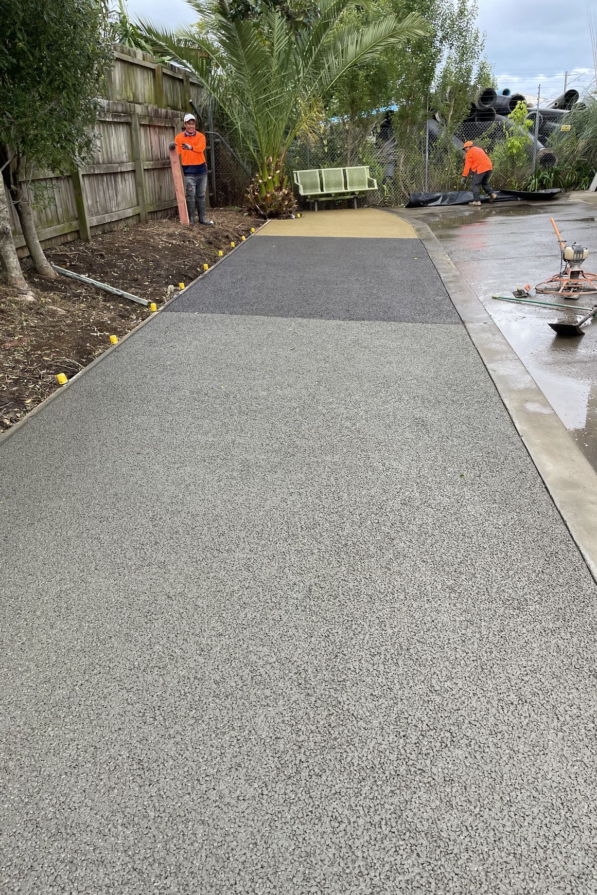 Permeable Concrete Footpaths by Permcon