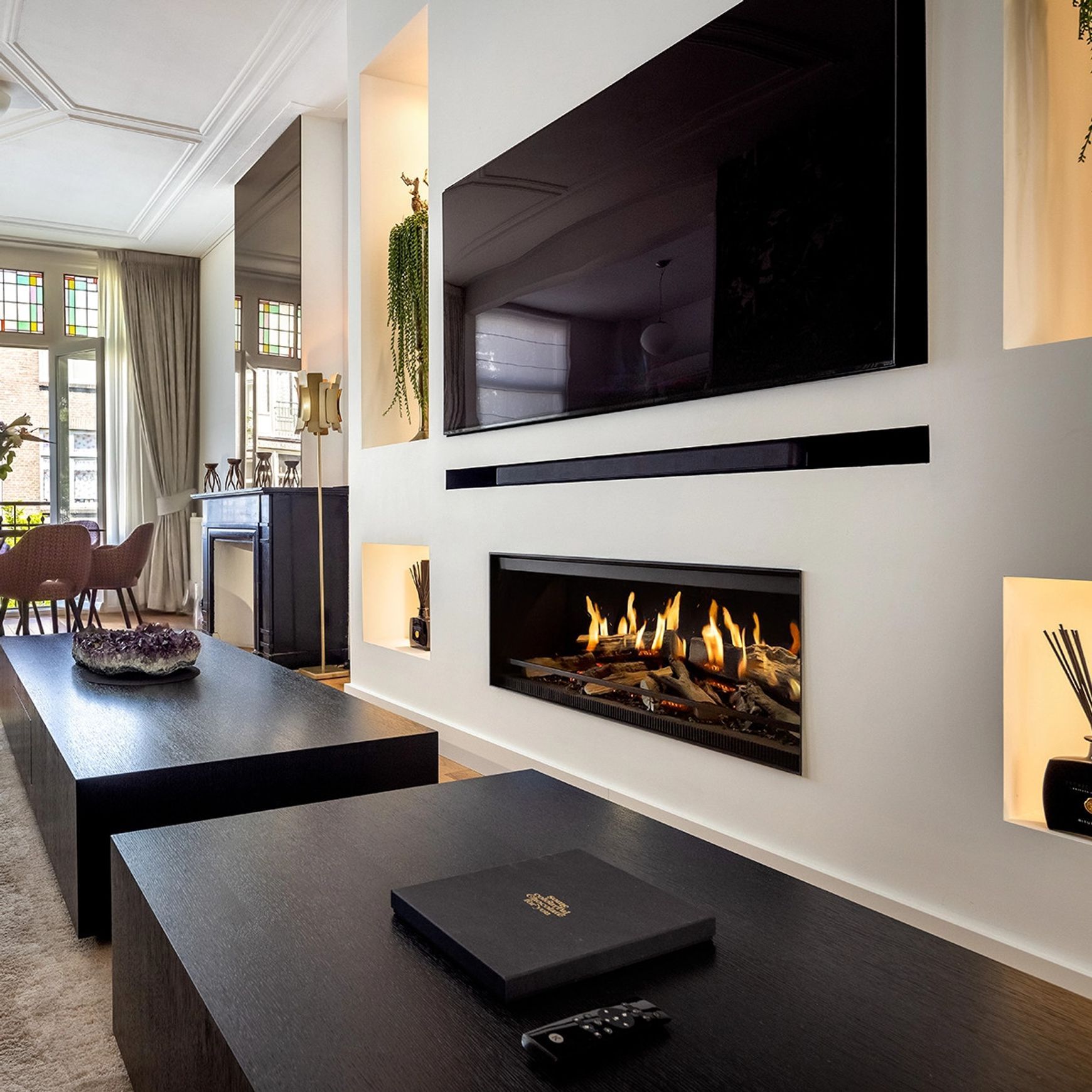 Kalfire E-one Front Facing Electric Fireplace