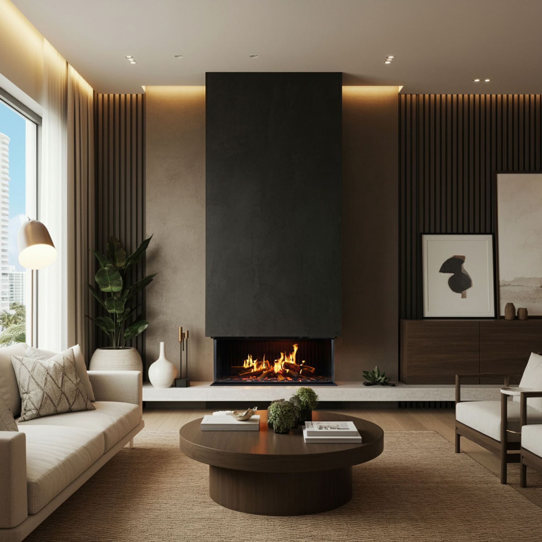 EL 1000 Holographic Electric Fire