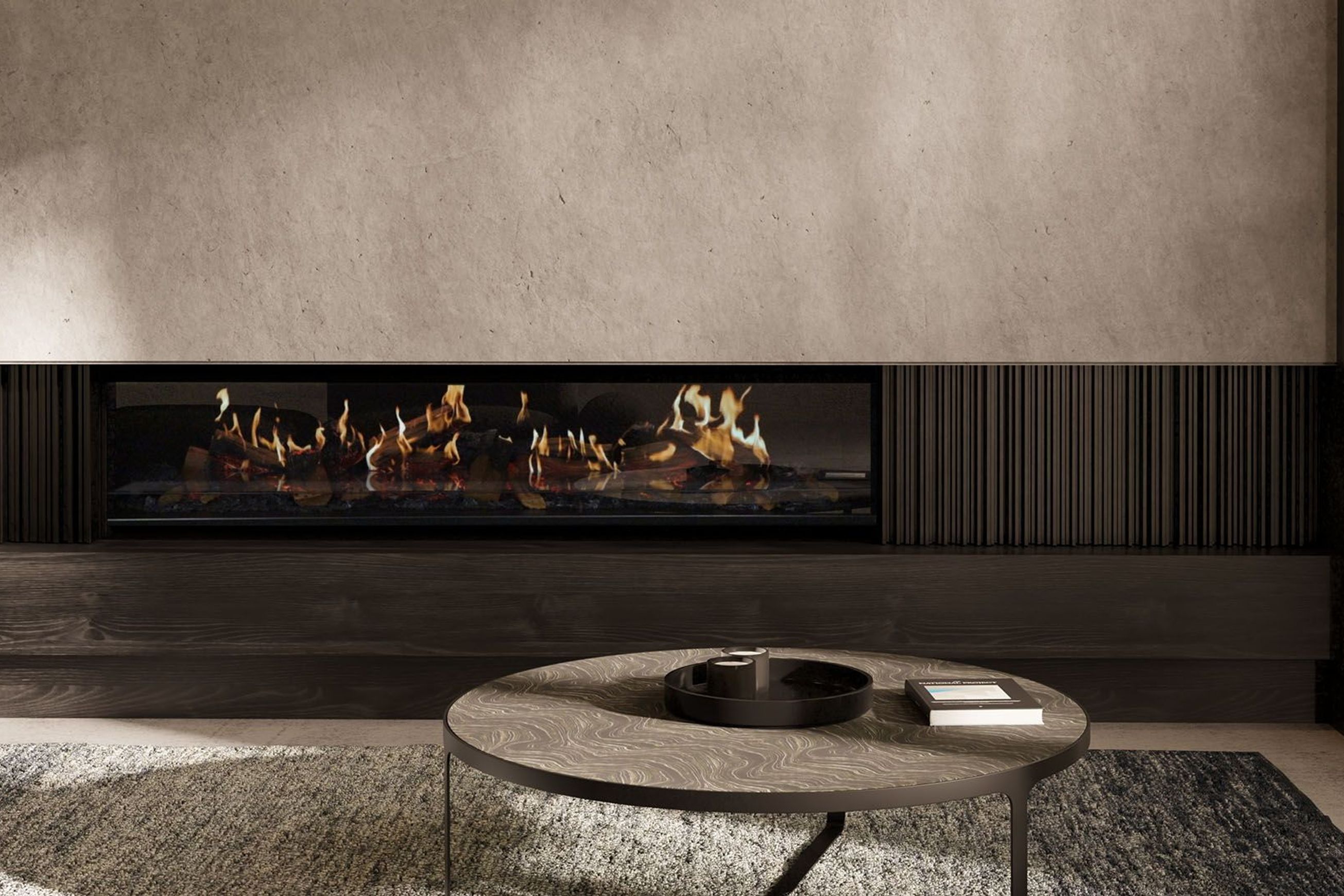 Escea LE1750 Holographic Electric Fireplace