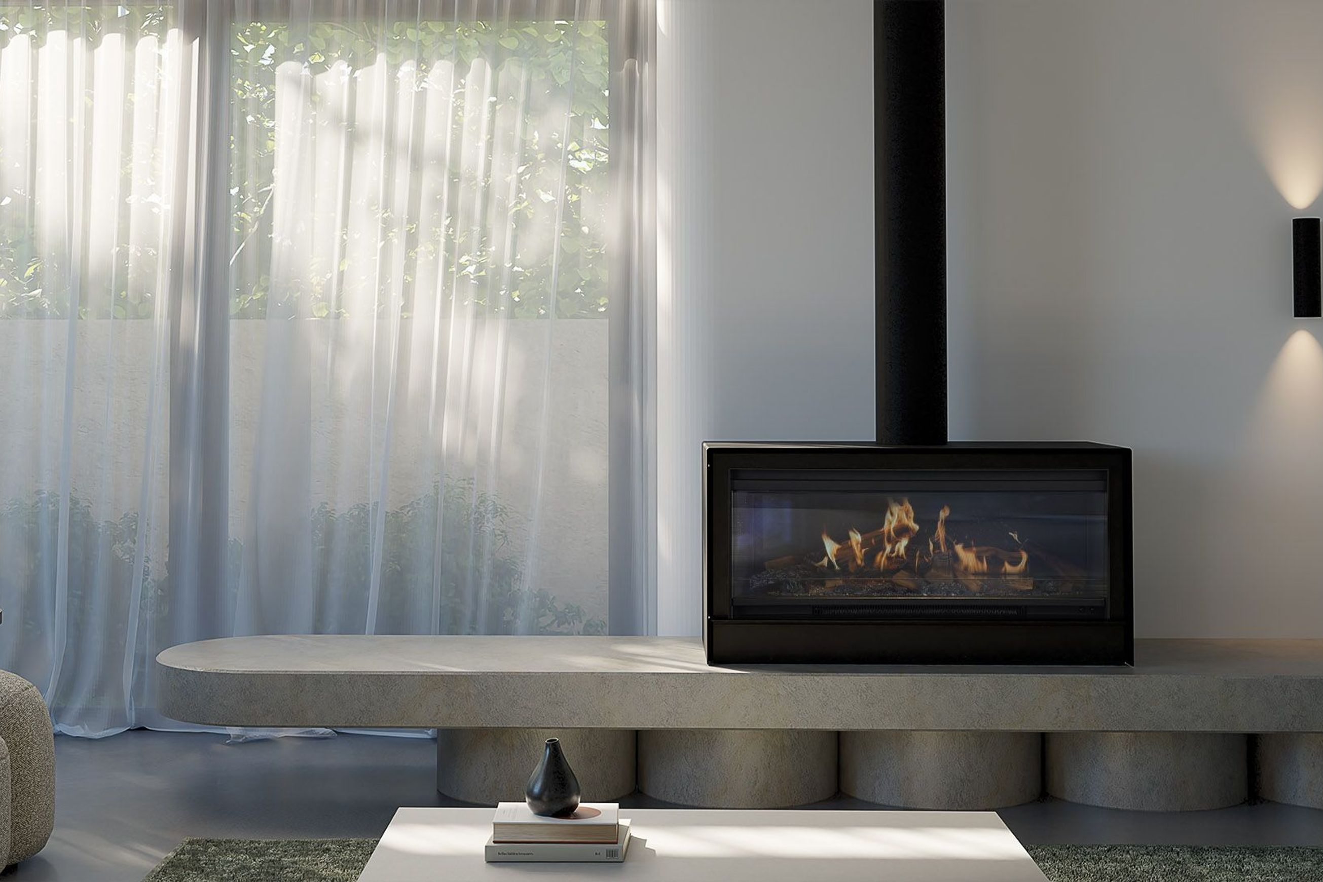 Escea LEFS1000 Freestanding Electric Fireplace