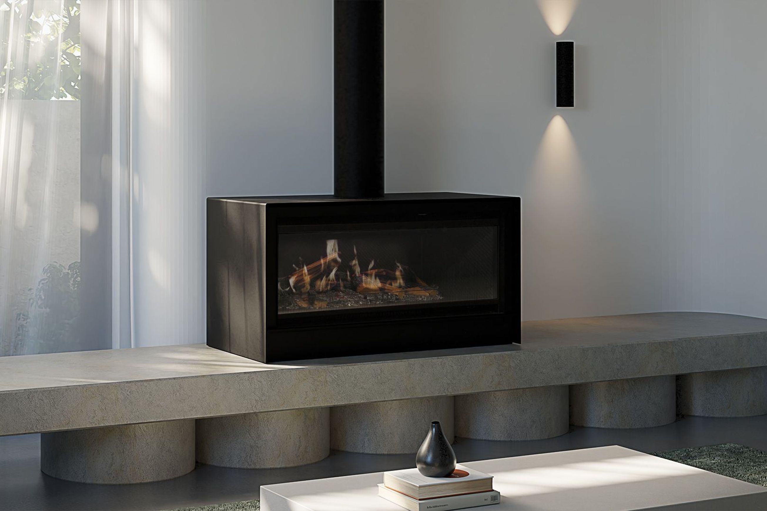Escea LEFS1000 Freestanding Electric Fireplace