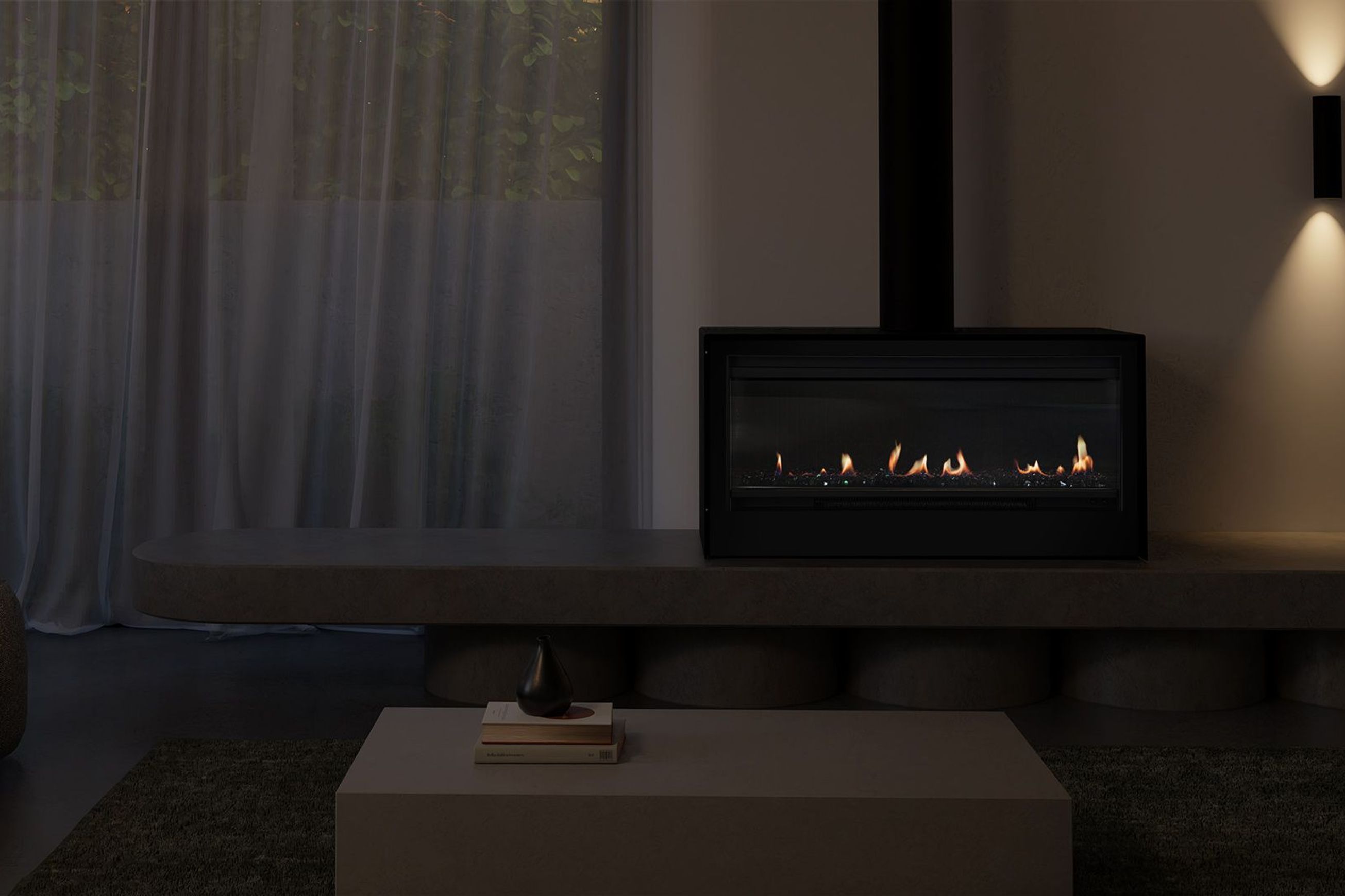 Escea LRFS1000 Freestanding Electric Fireplace