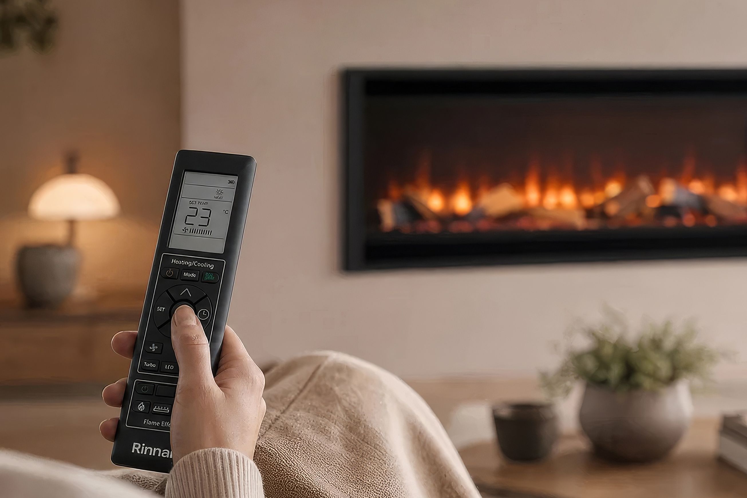 Rinnai Velare™ 1500 Hybrid Electric Fire