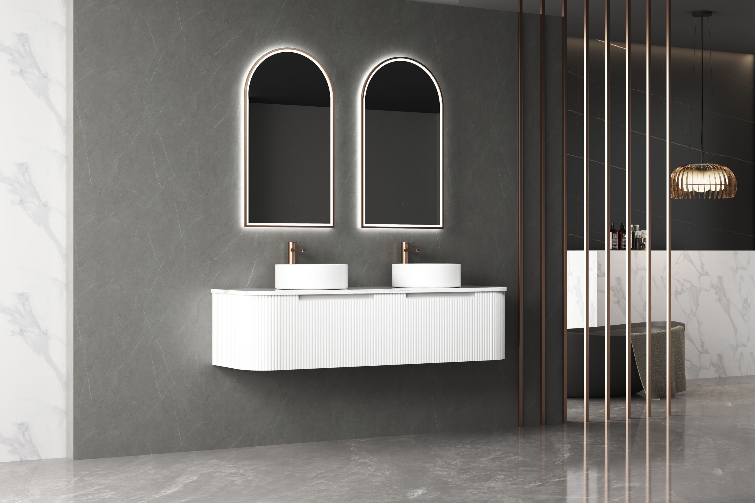 Aulic Canterbury LED Mirror