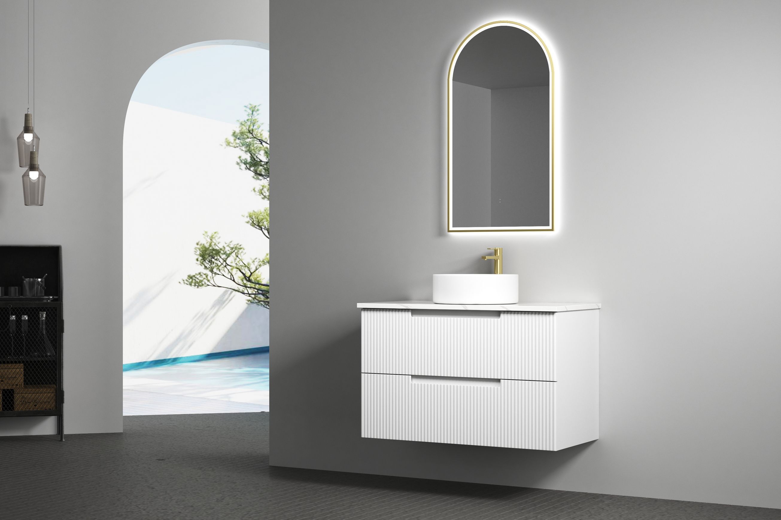 Aulic Canterbury LED Mirror