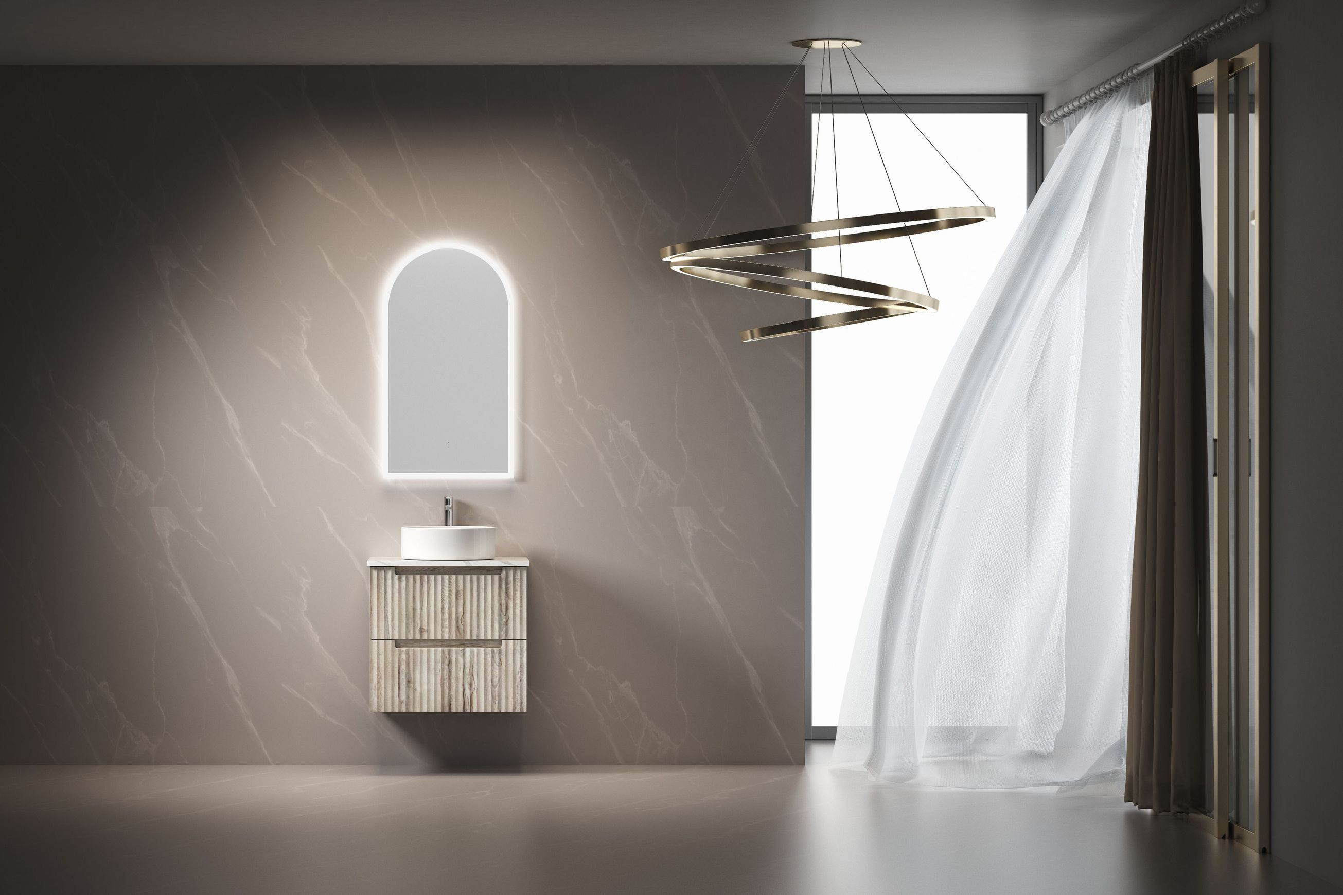 Aulic Canterbury LED Mirror