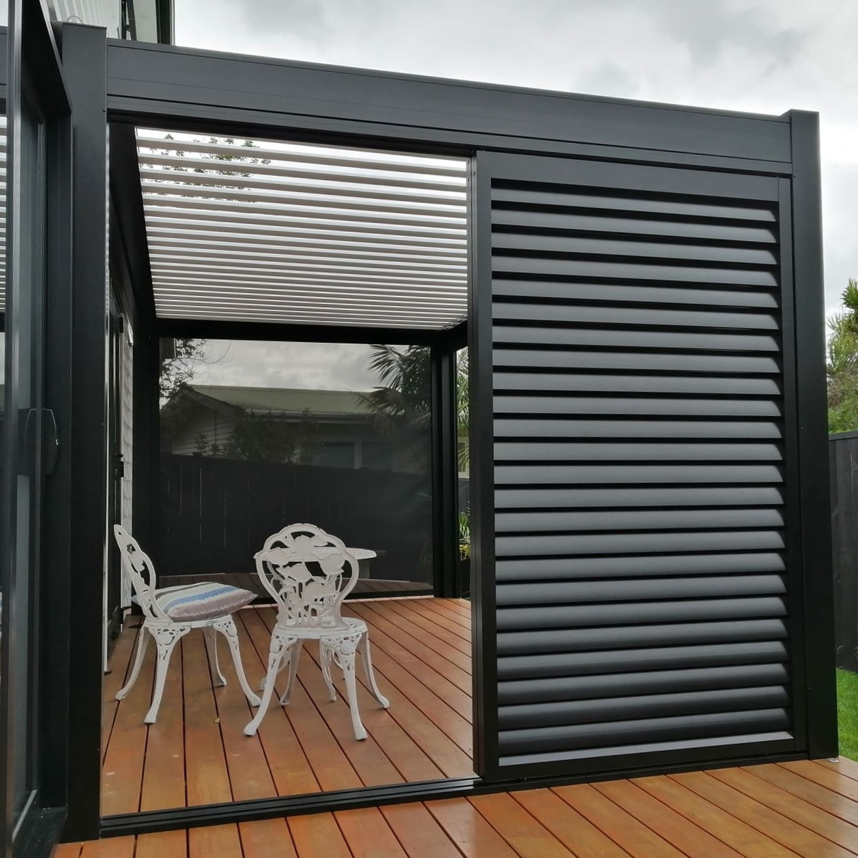 Louvrelite® 88 Sliding Shade System