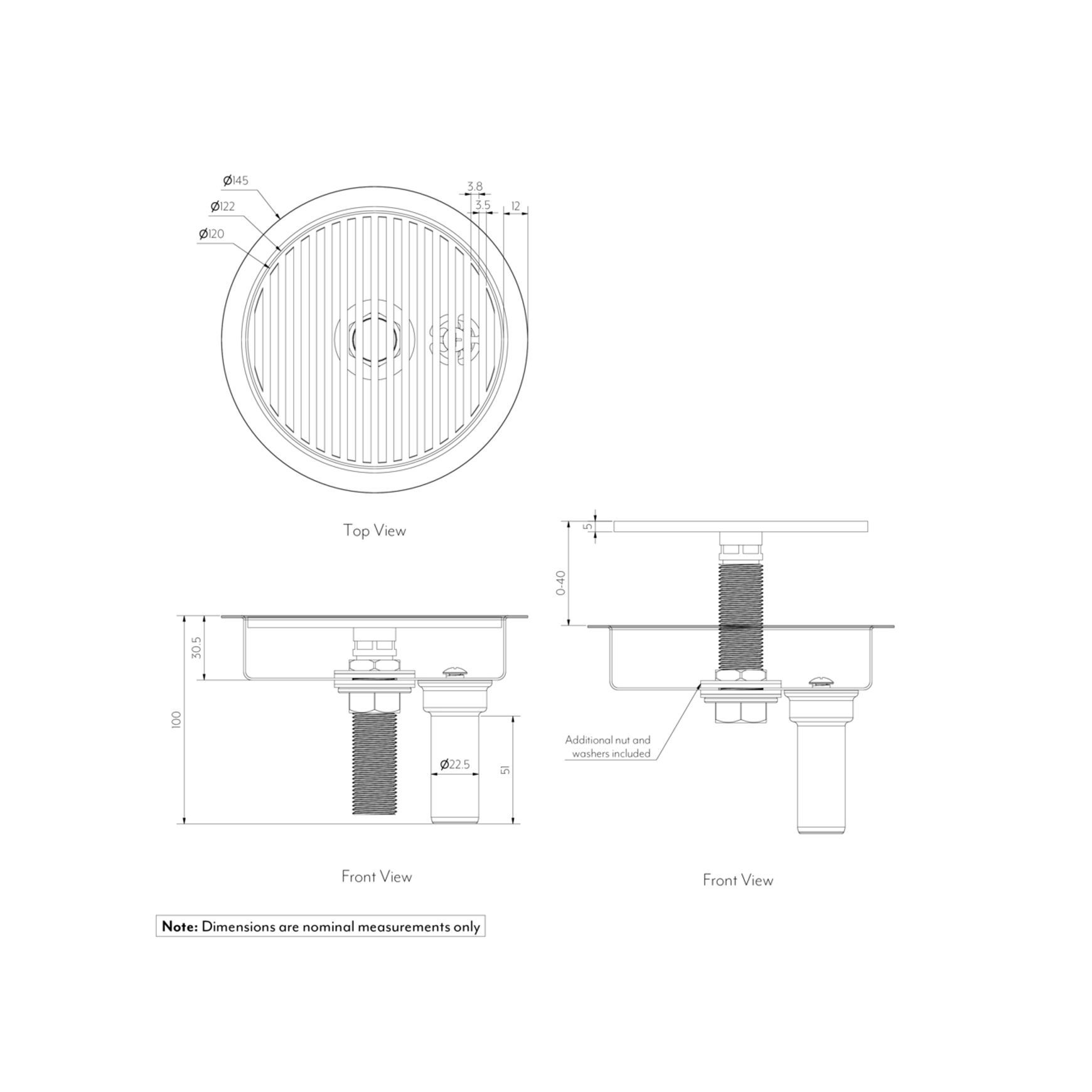 Mini Water Filter Tap with Font Drain