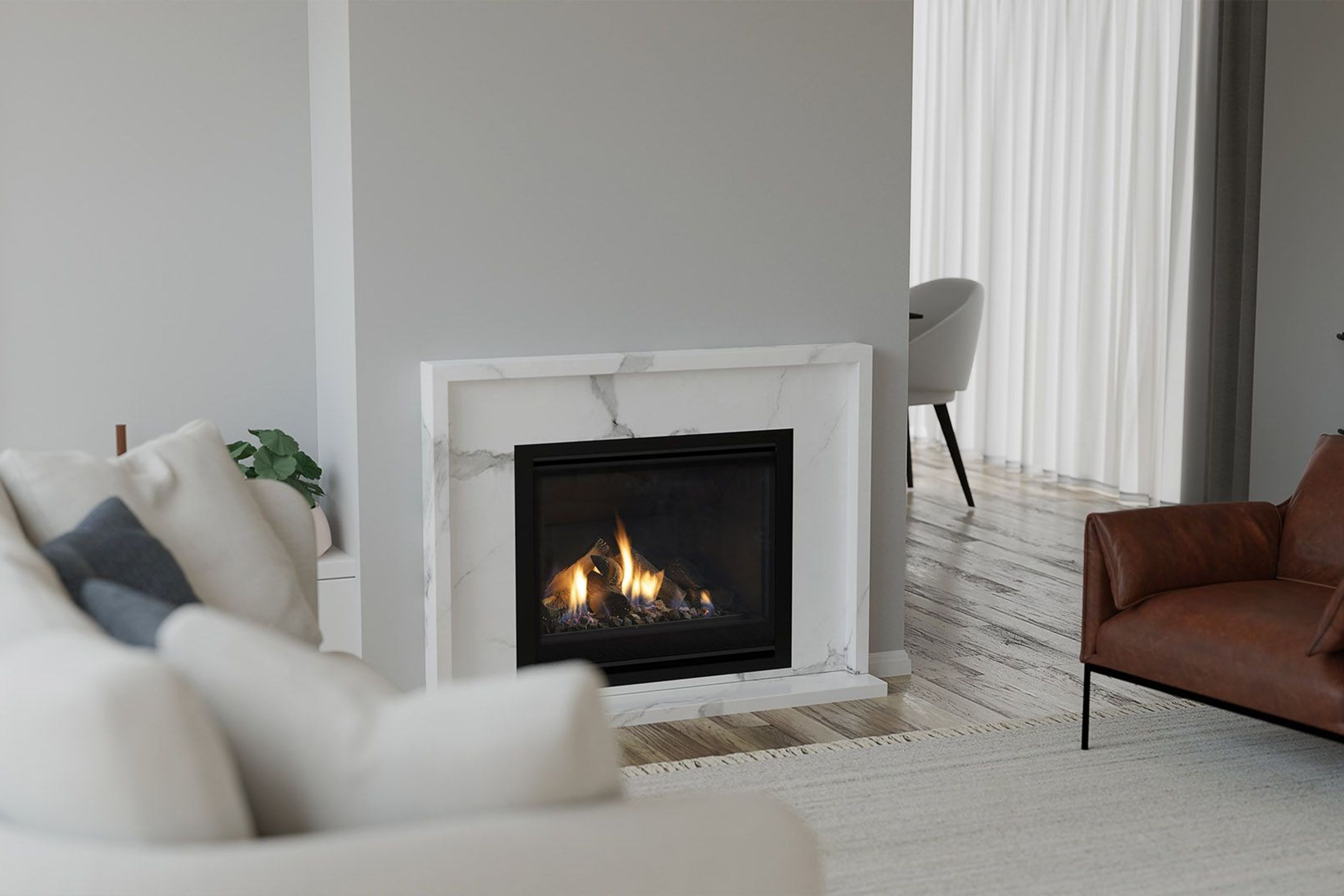 Escea DF700 High Output Gas Fireplace