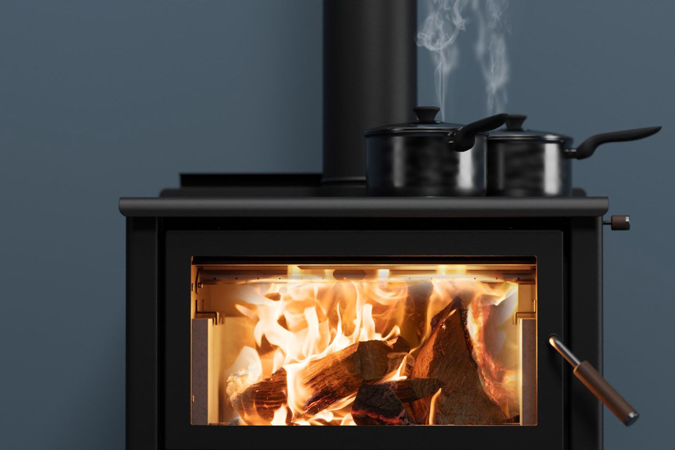 Maxen Kinmont 450 Freestanding Wood Fireplace