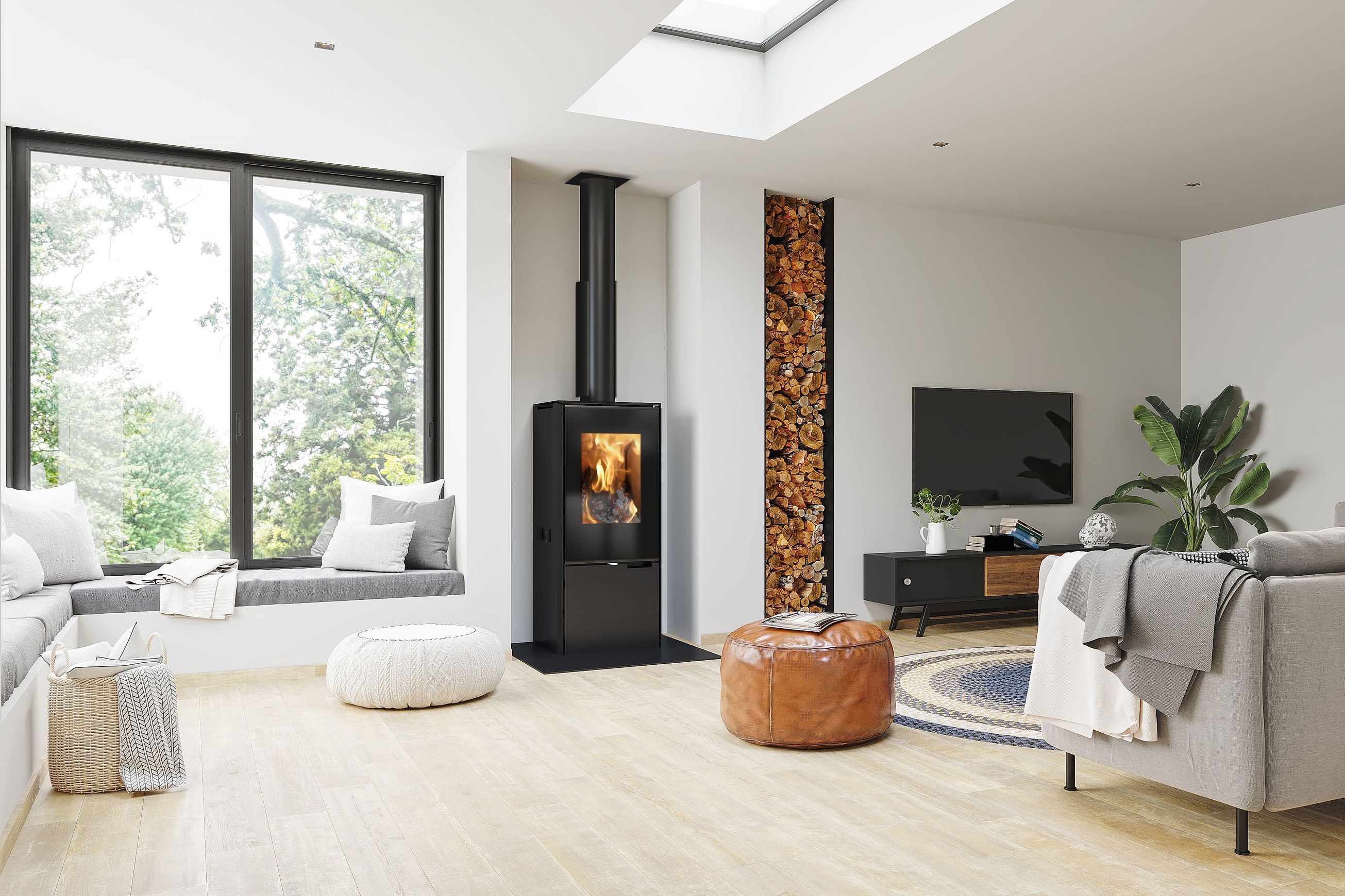 Spartherm Freestanding Wood Fire