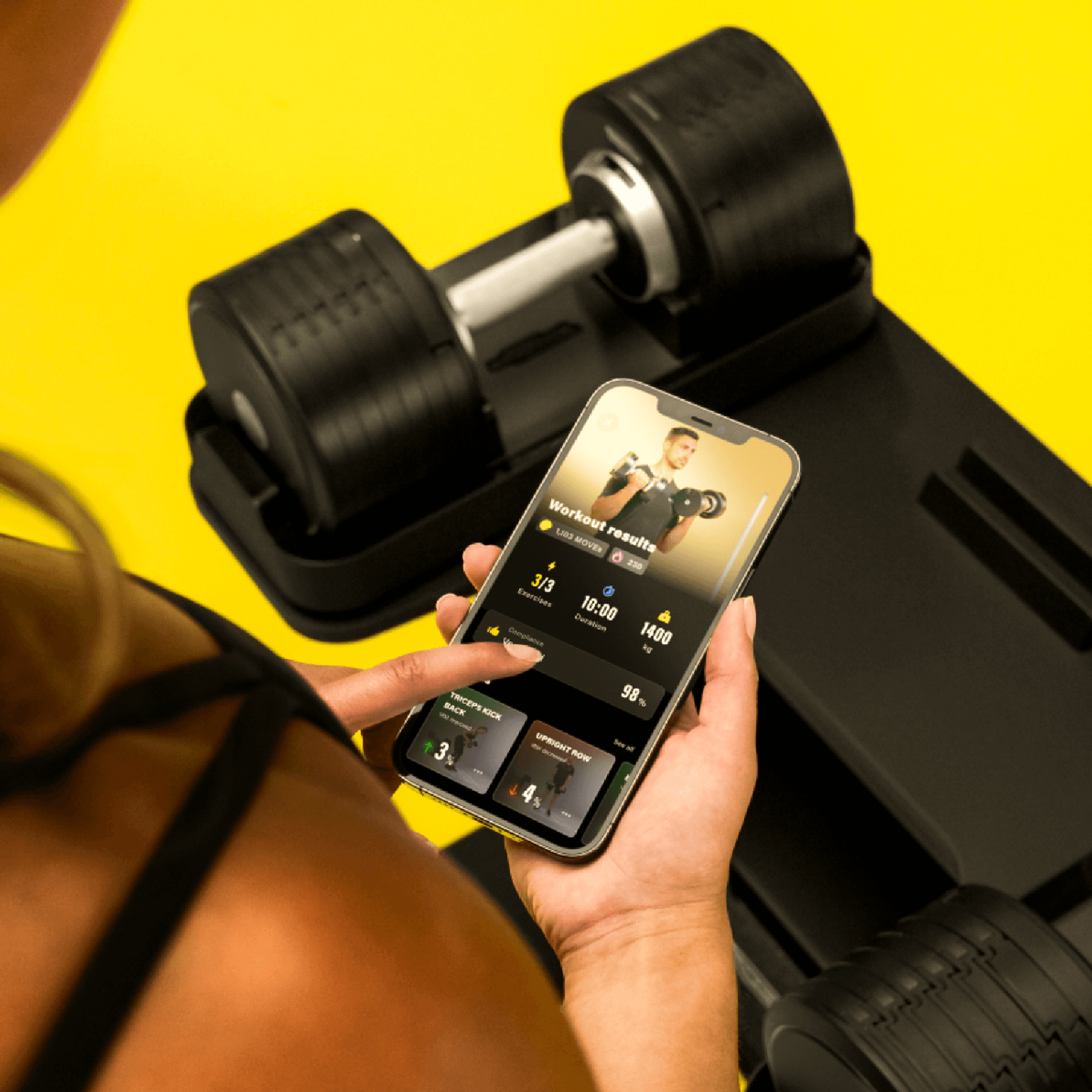 Connected Dumbbells