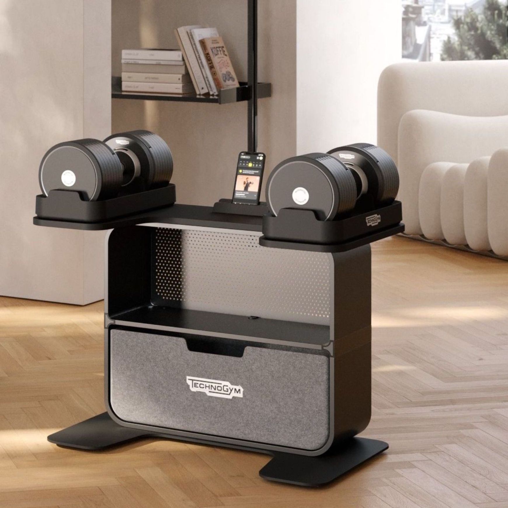 Connected Dumbbells