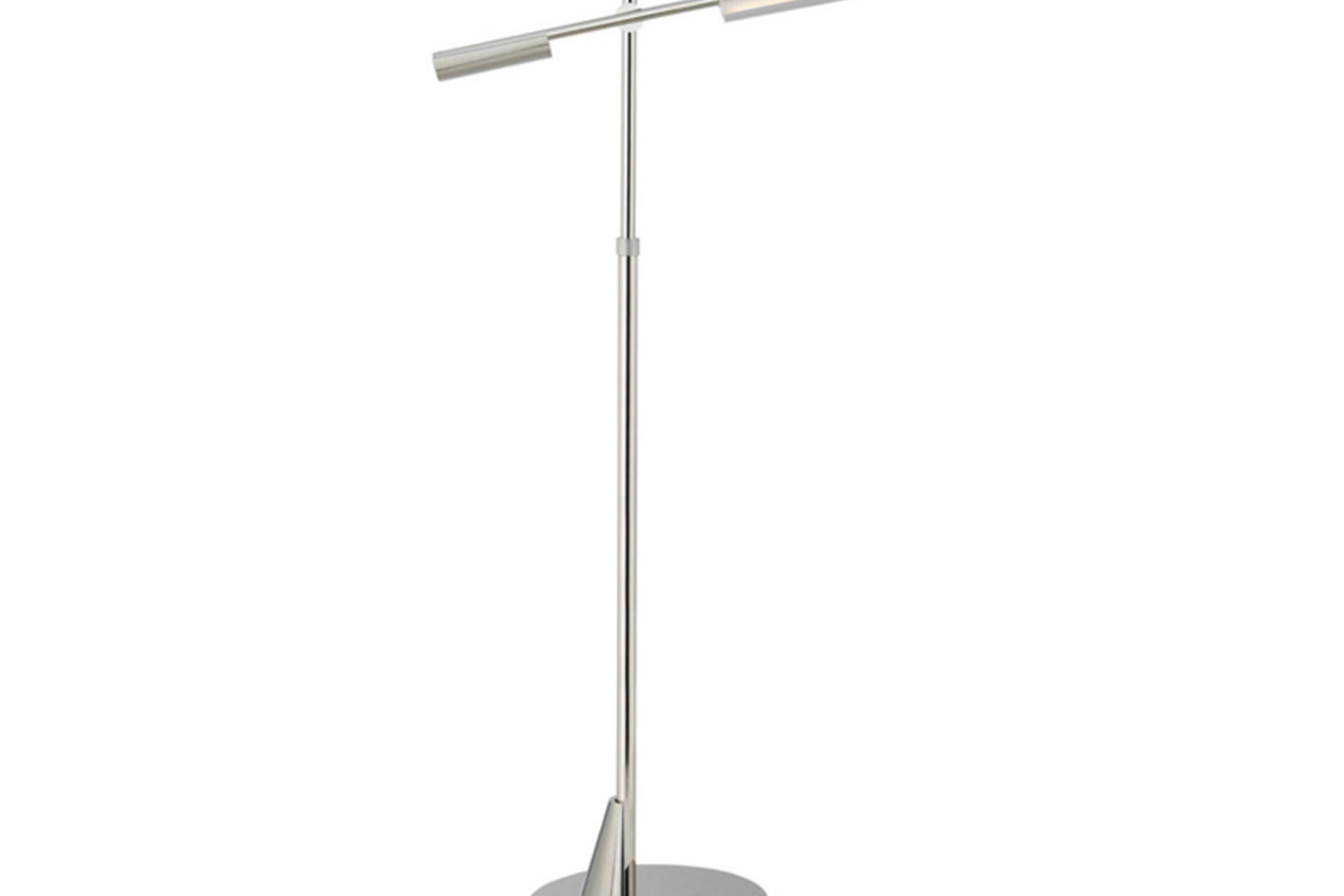 Daley Adjustable Floor Lamp – Nickel