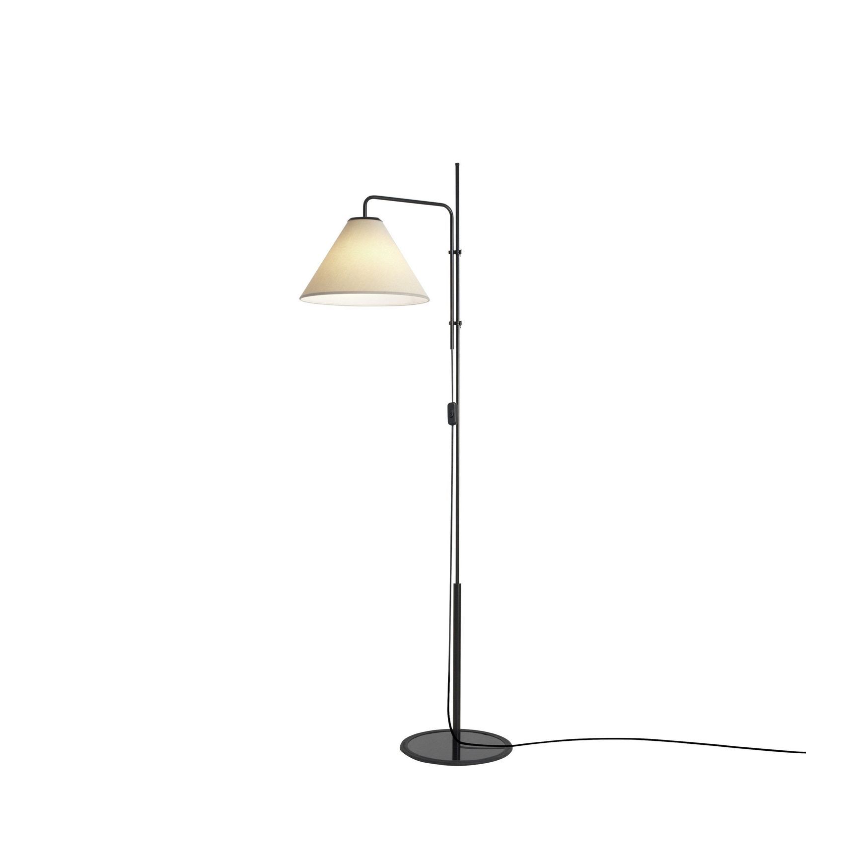 Funiculi Fabric Floor Lamp