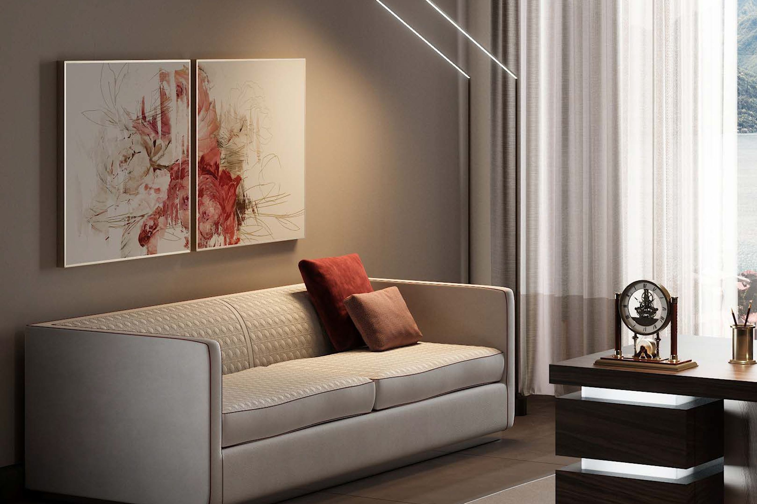 Essential Braccio Floor Lamp