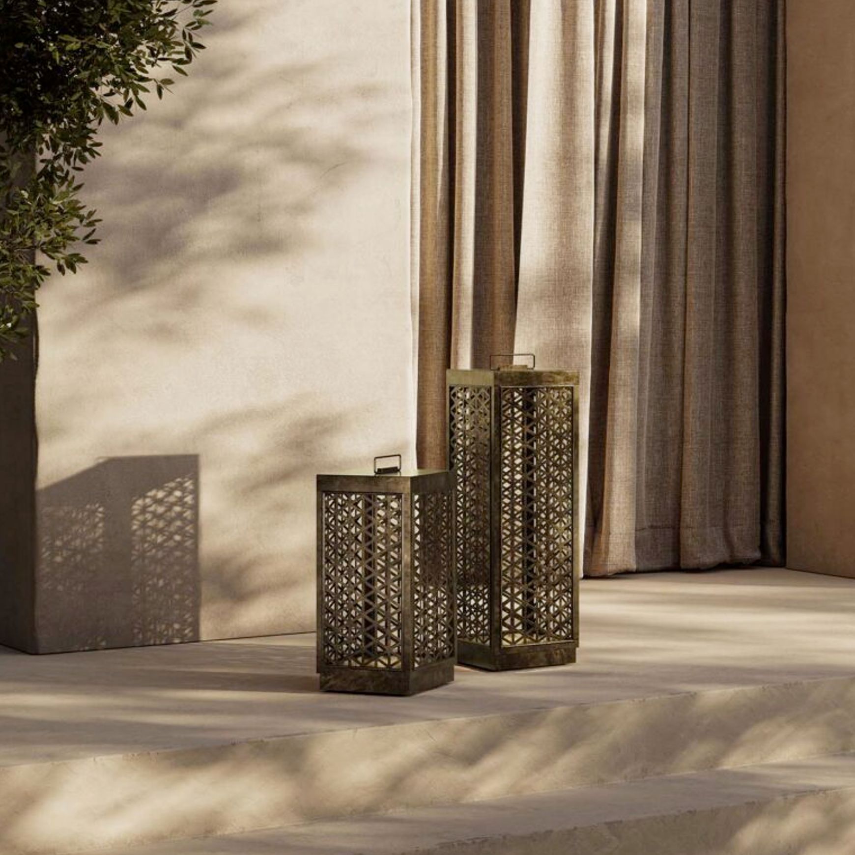 Grid Floor Lamp