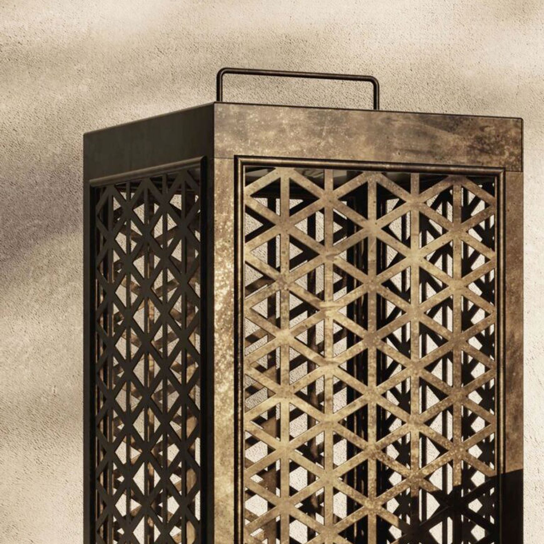 Grid Floor Lamp