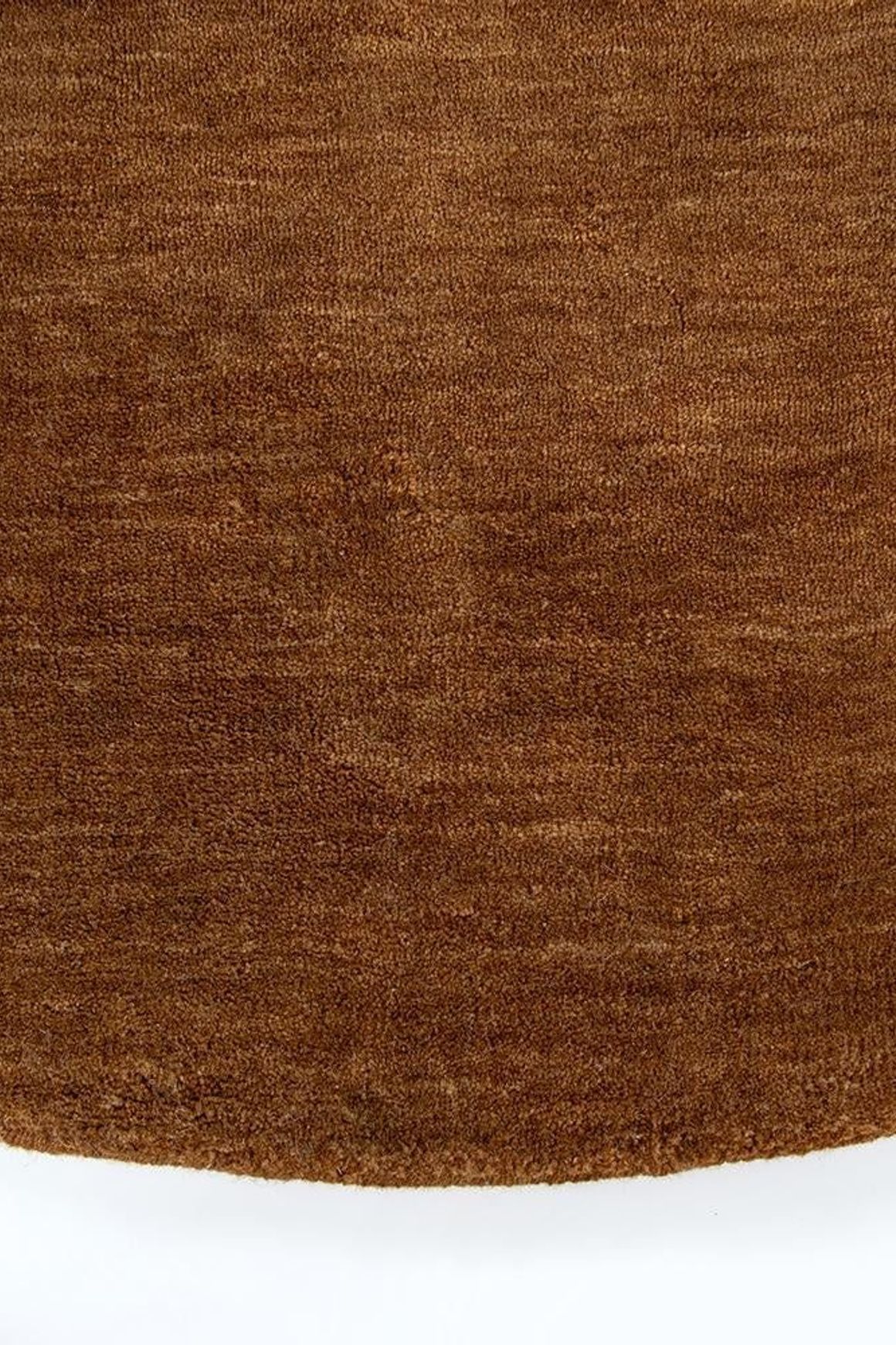 Baya Sandringham 100% NZ Wool Round Rug - Pecan
