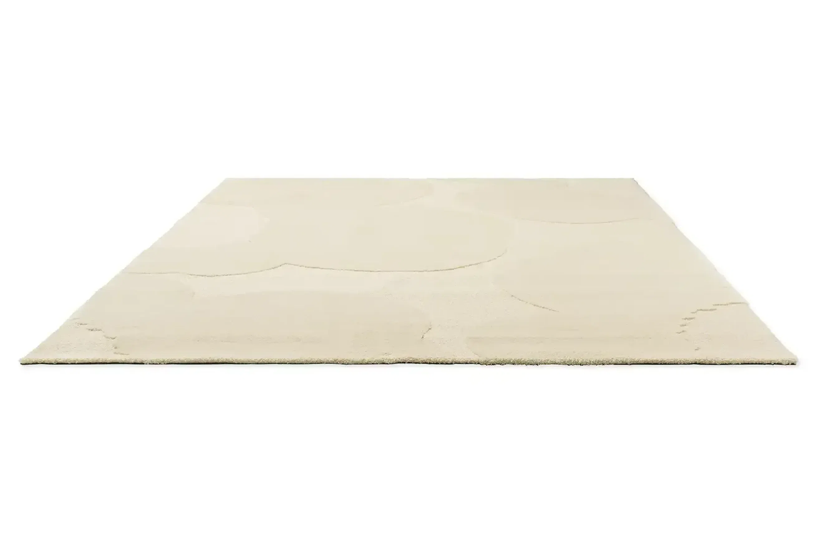 Marimekko Iso Unikko - Natural White | 100% Wool Designer Floor Rug