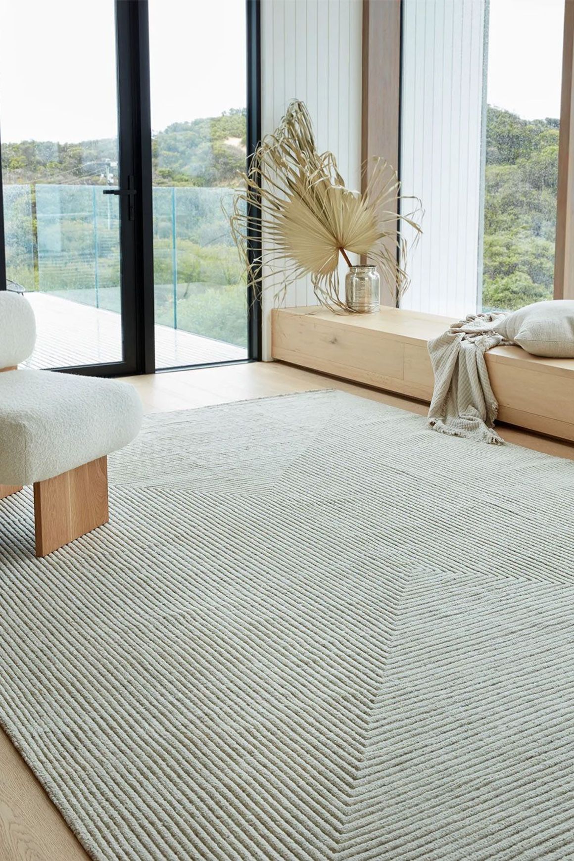 Tribe Home Bison Rug | 100% Wool Designer Floor Rug