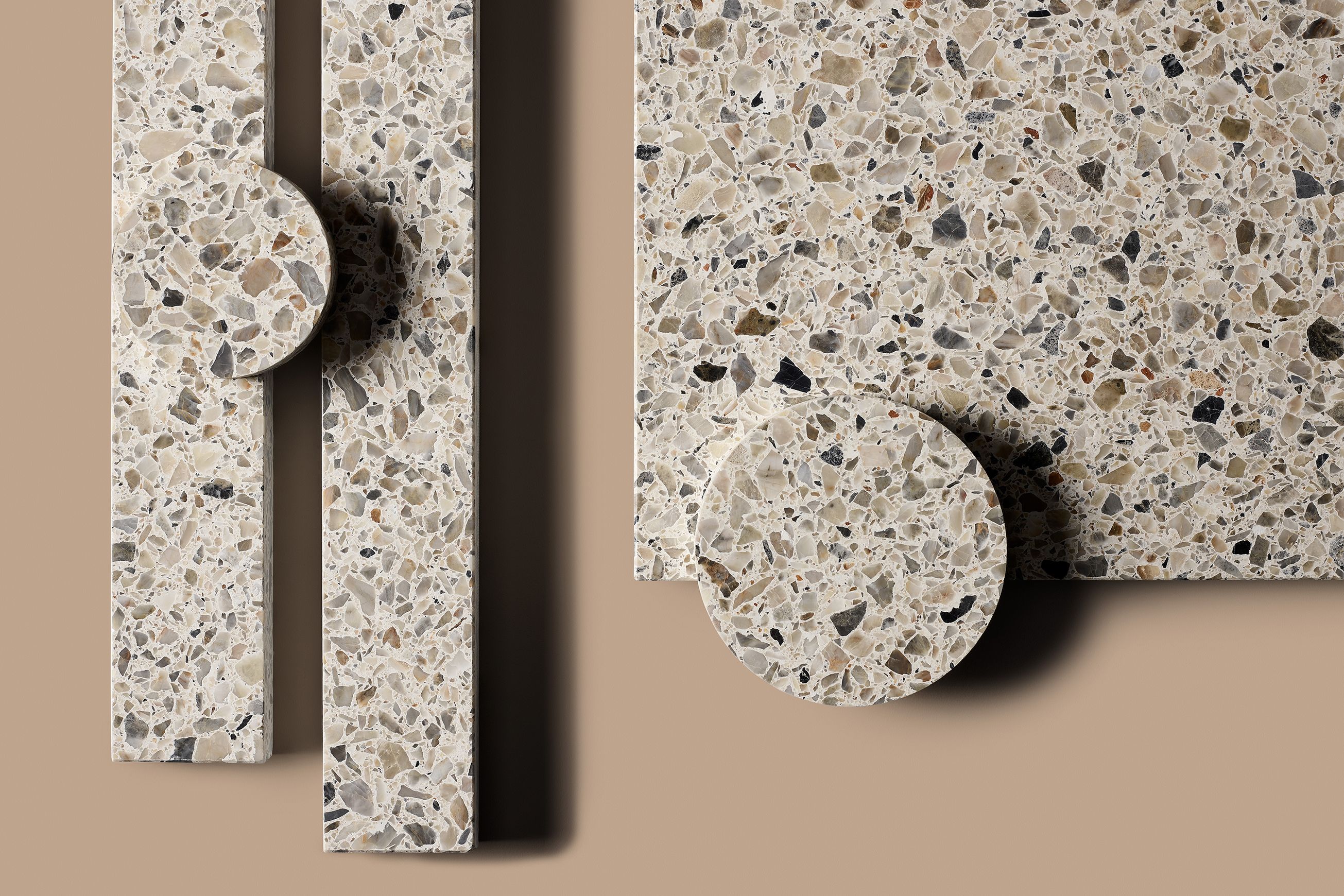 Khaki Jam | Terrazzo Tiles