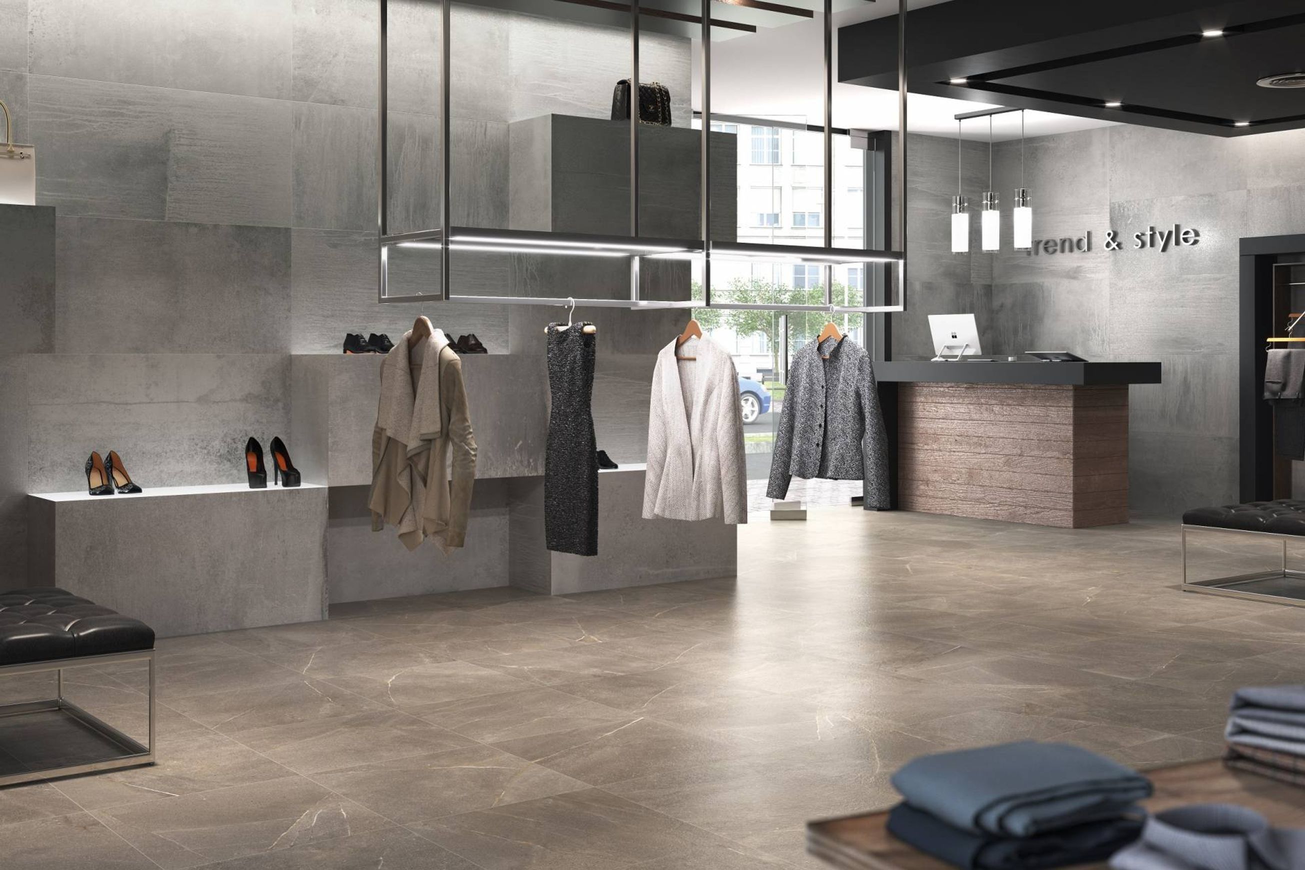 Madison-Brooklyn Stone Tiles by Colorker