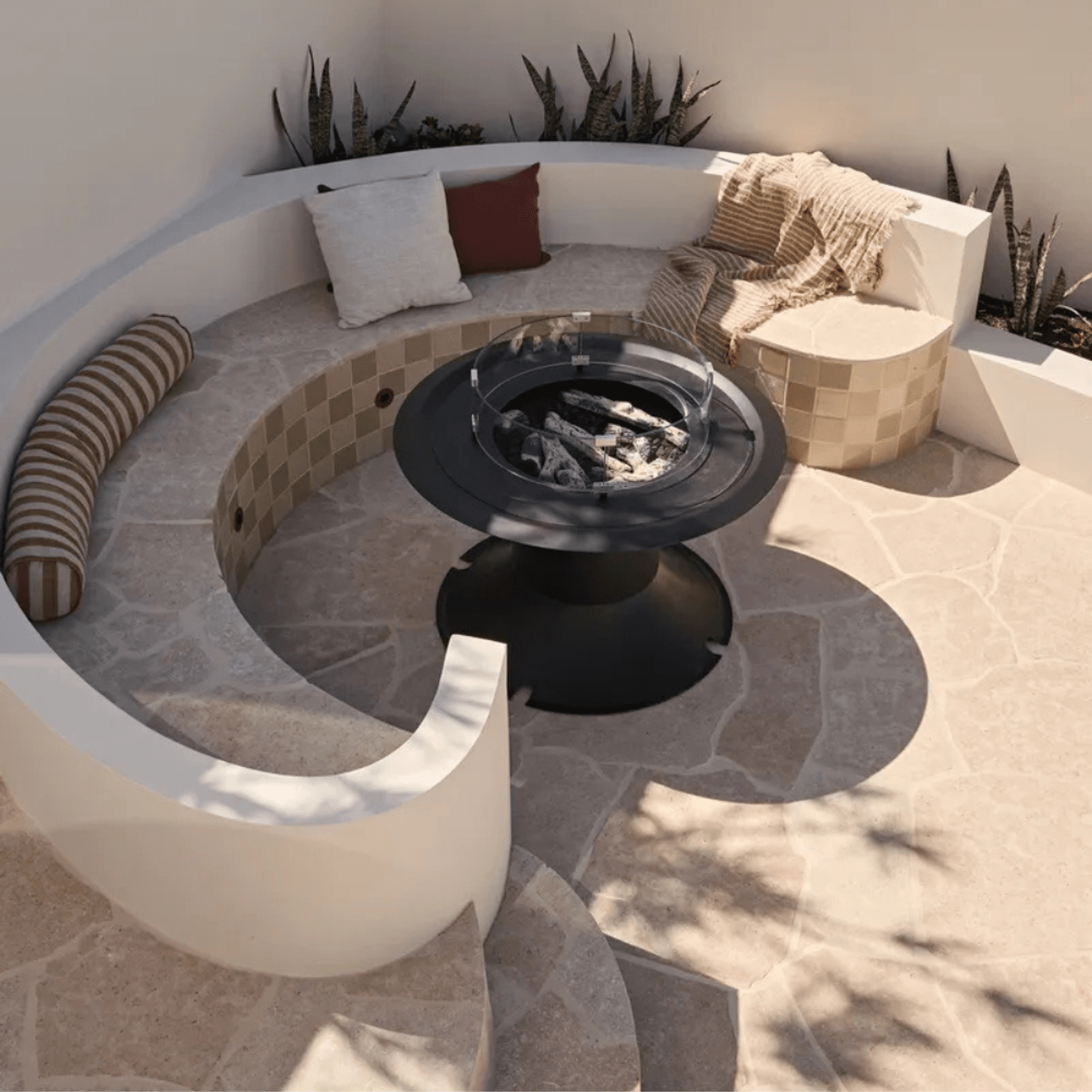 Cathedral Limestone Crazy Paving