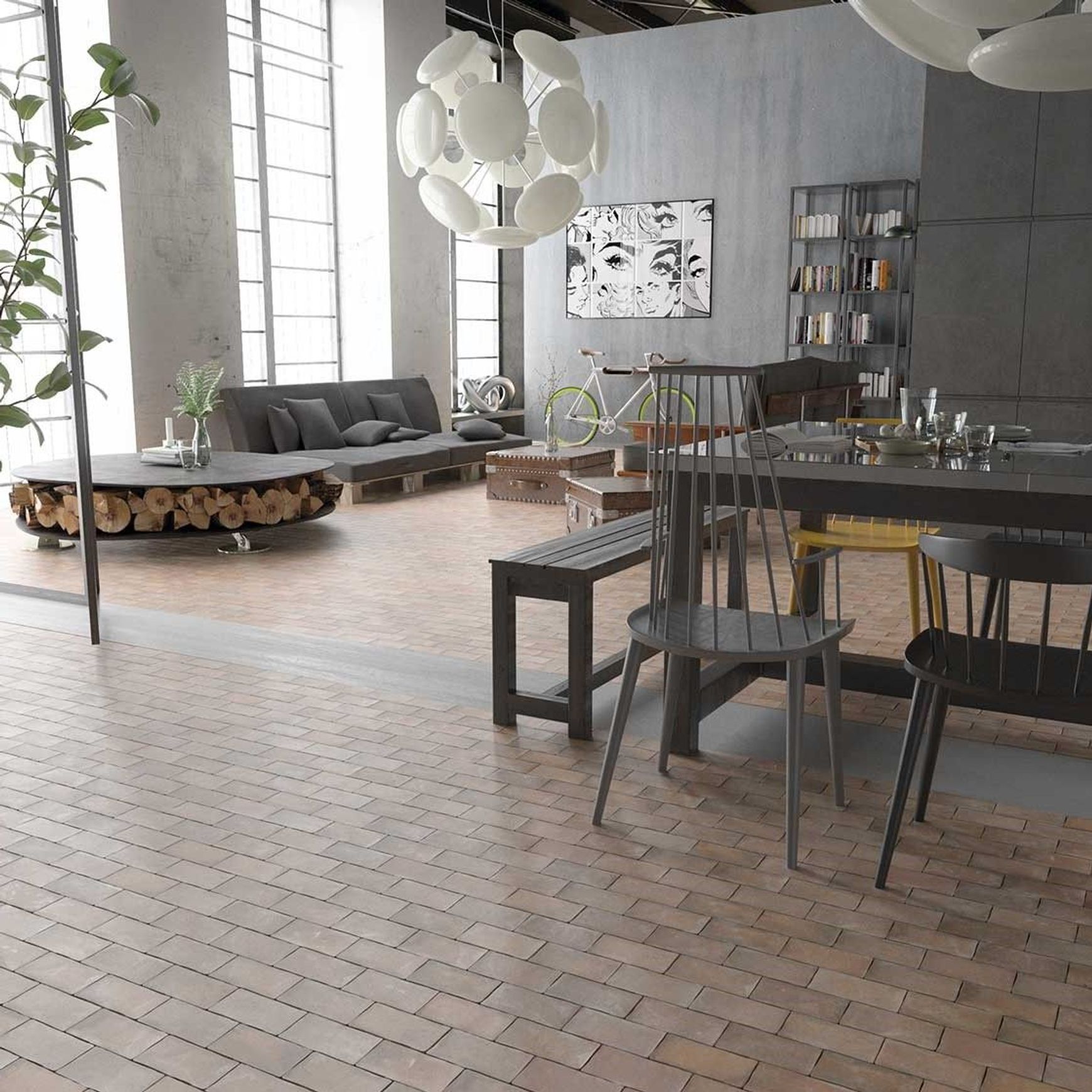 Cottage Brick Series Porcelain Tiles