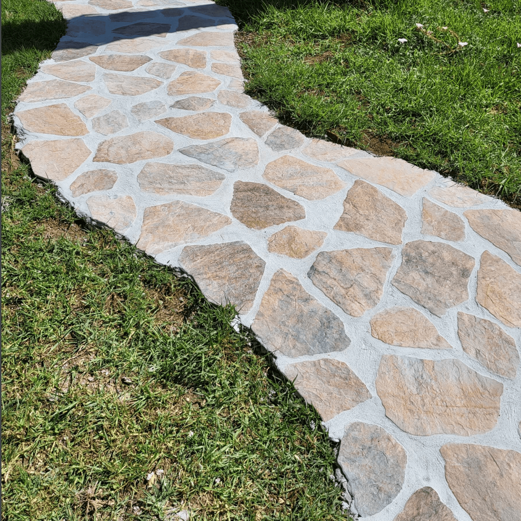 Strata Porcelain Crazy Paving - Four Colours