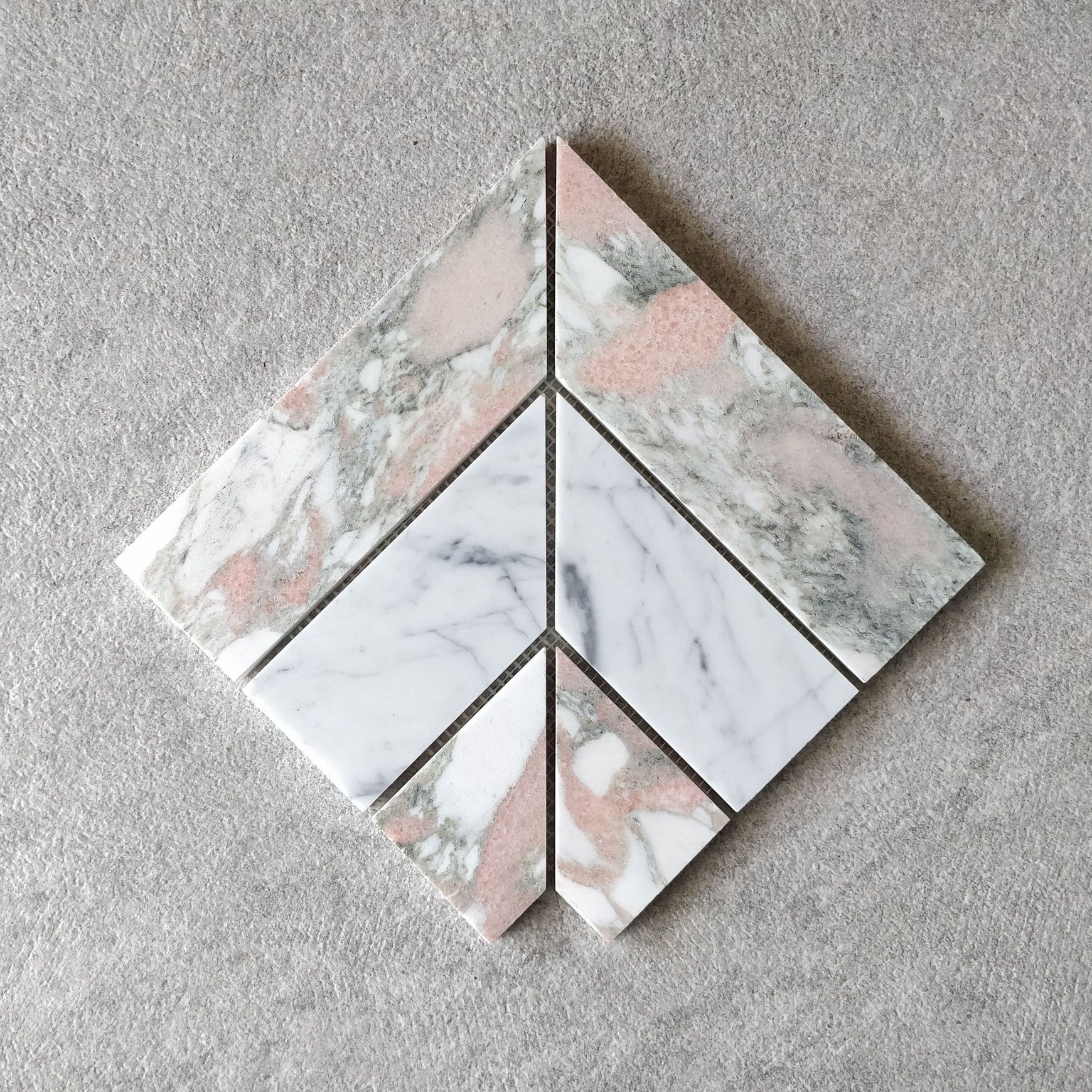 Art Deco Marble Mosaic