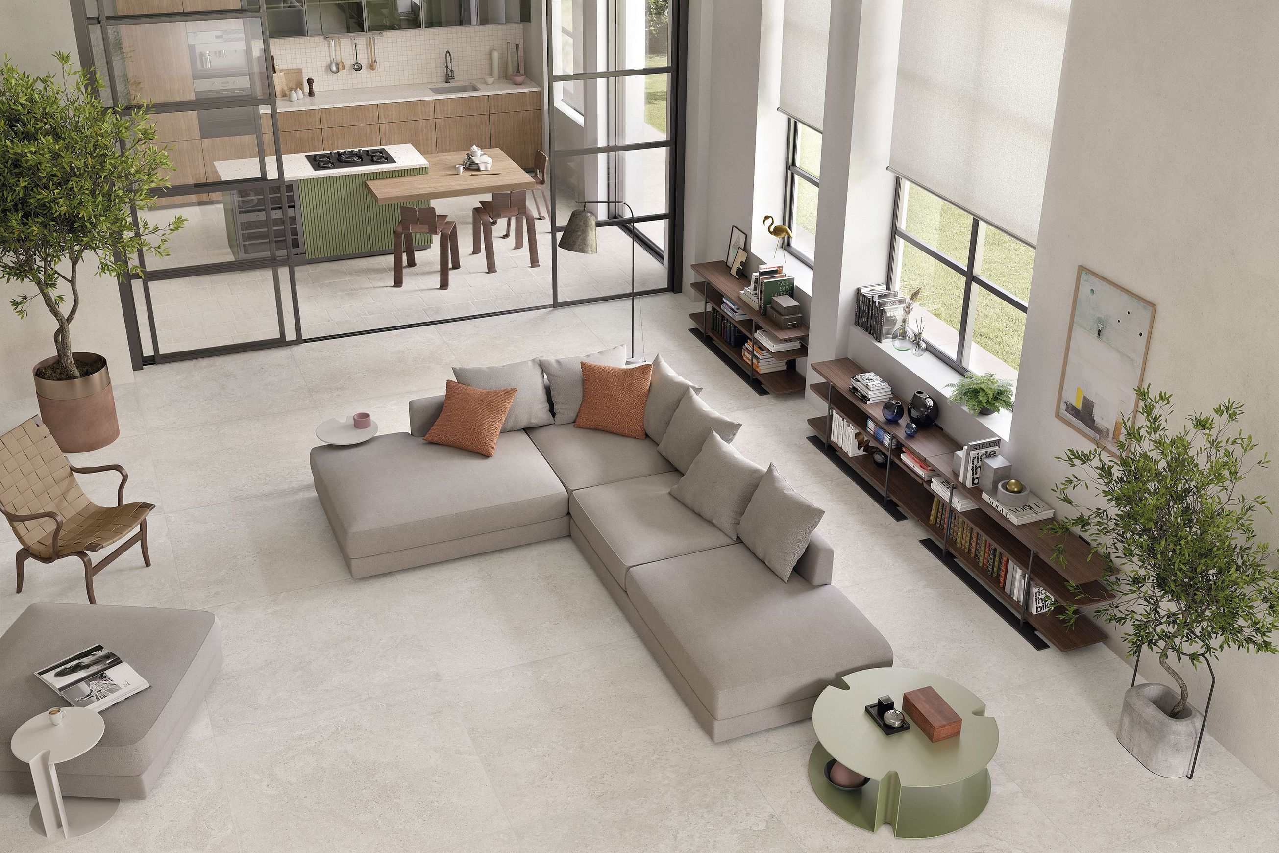 Mapierre Series Stone Look Porcelain Tiles