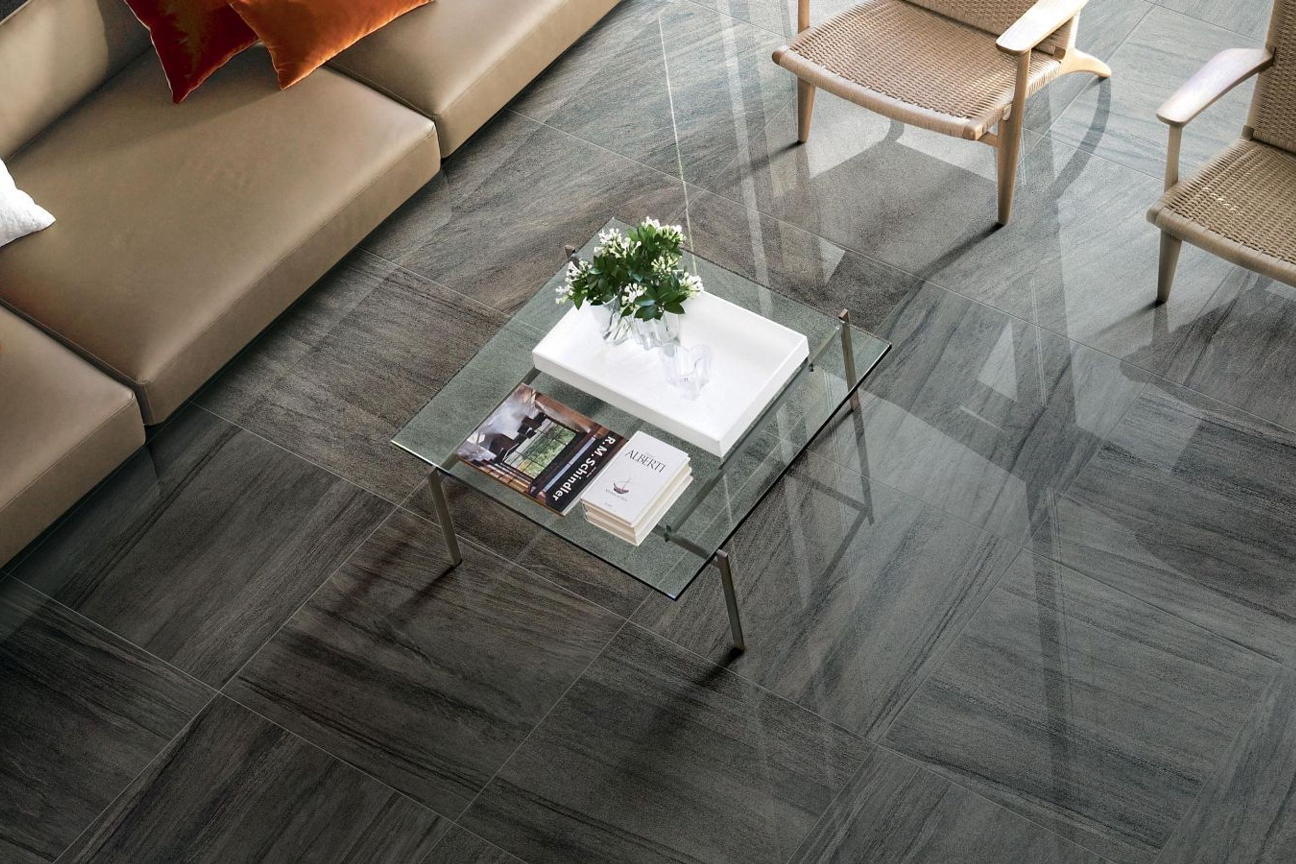 Purestone Porcelain Tiles by Ceramiche Piemme