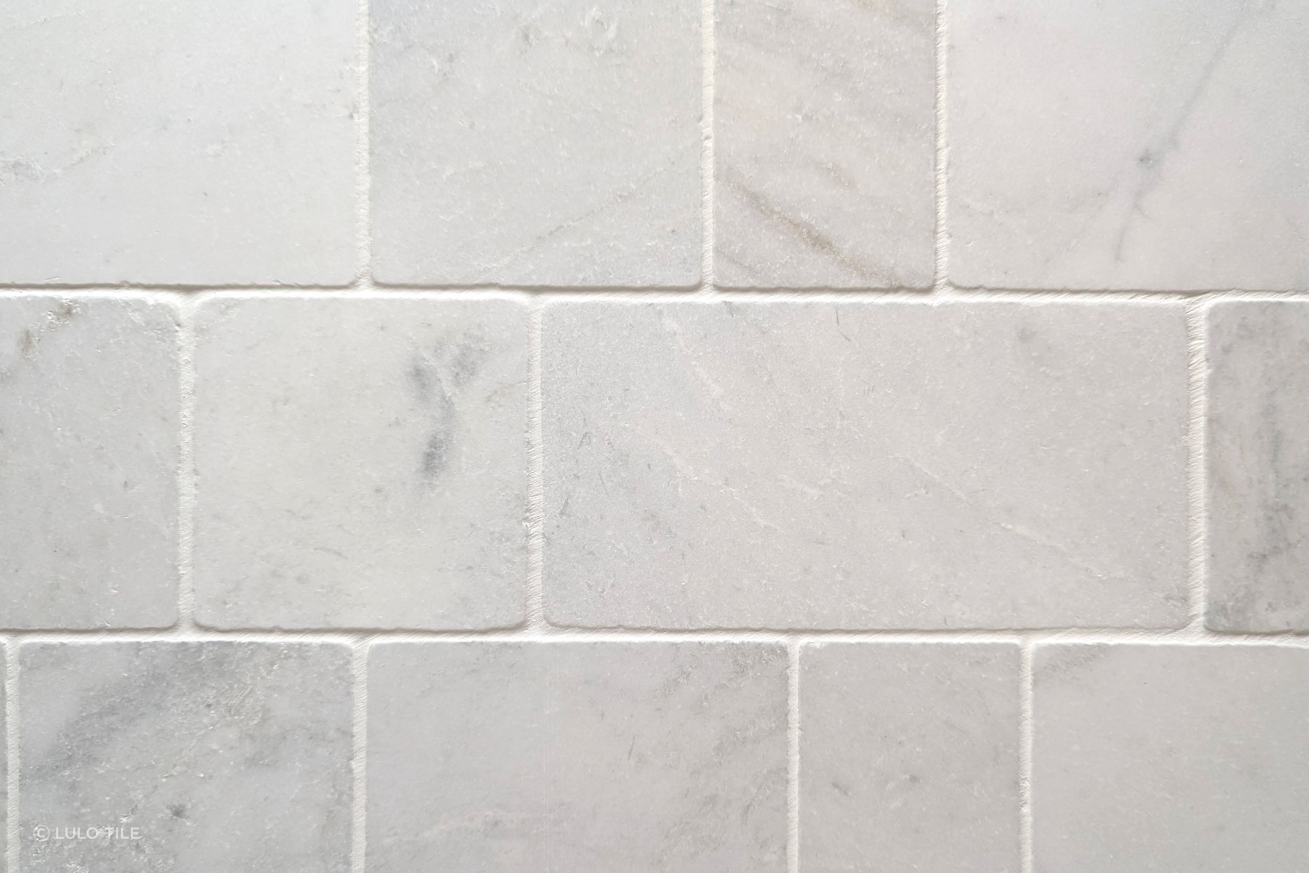 Baracoa Tumbled Mosaic - Blanco Oro